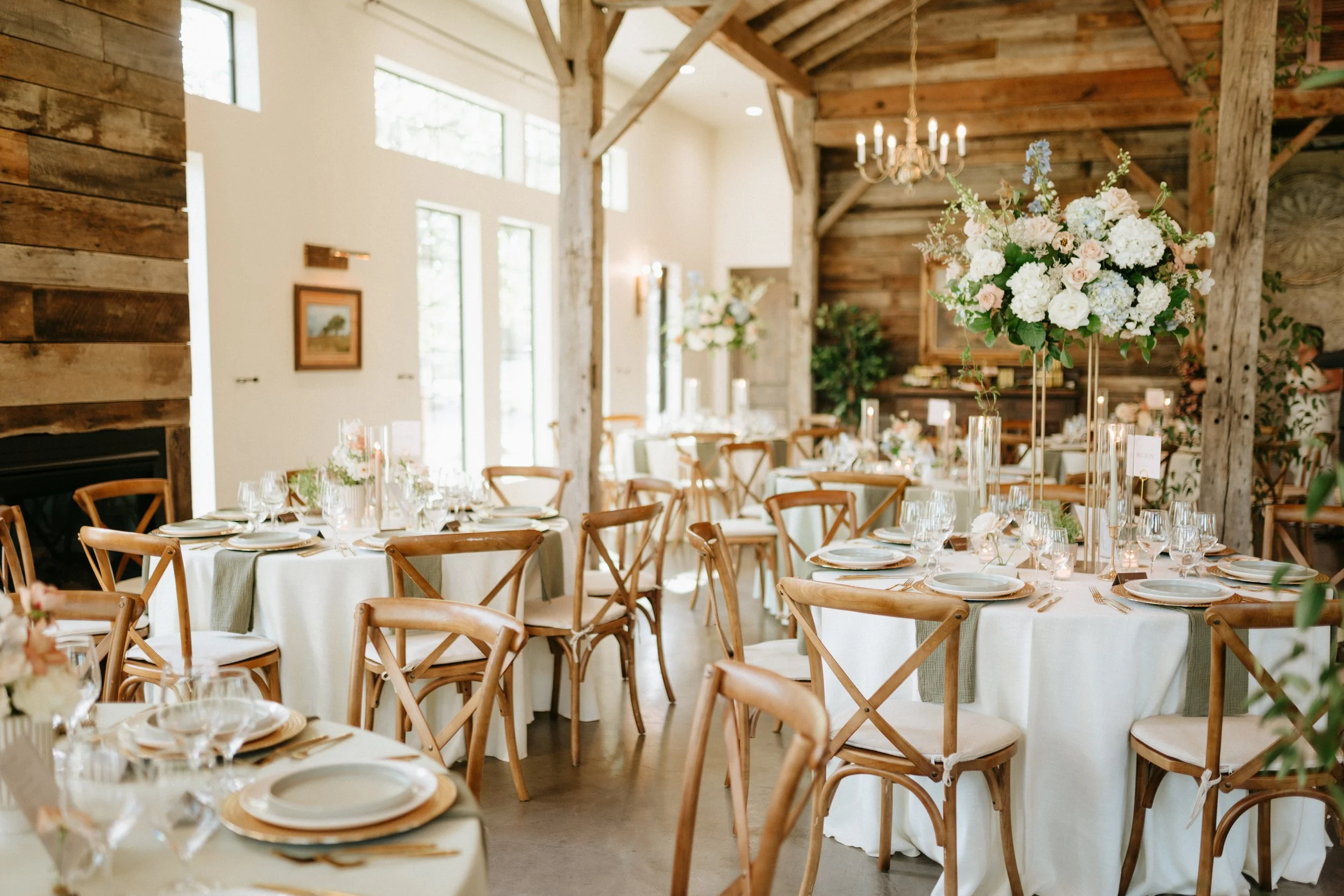 Romantic Indoor Reception