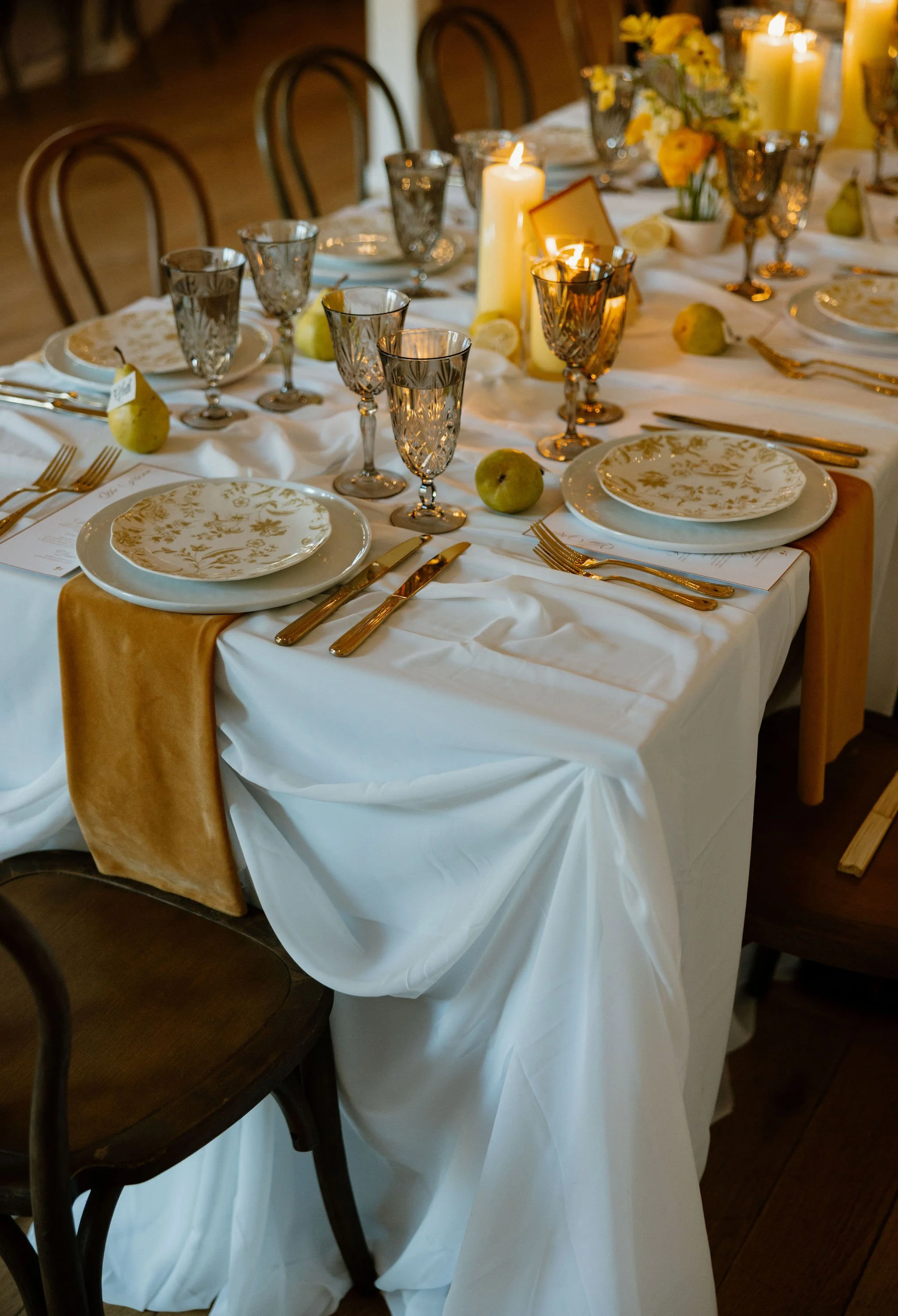 Playful Gen Z wedding design with sculptural florals and vibrant color blocking | Yellow for the Amalfi Coast