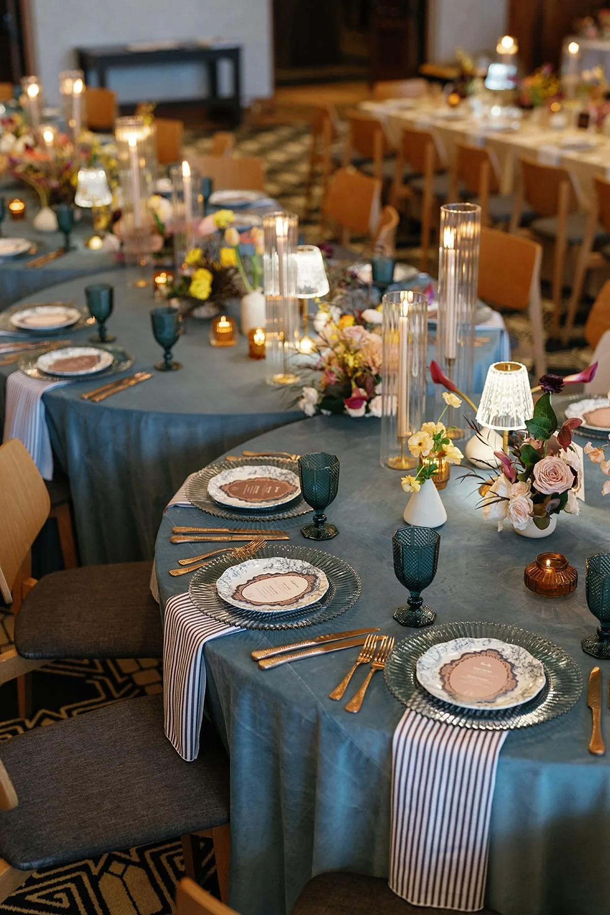 Blue and Rust Austin Proper Hotel Wedding by tx wedding planners epoch co