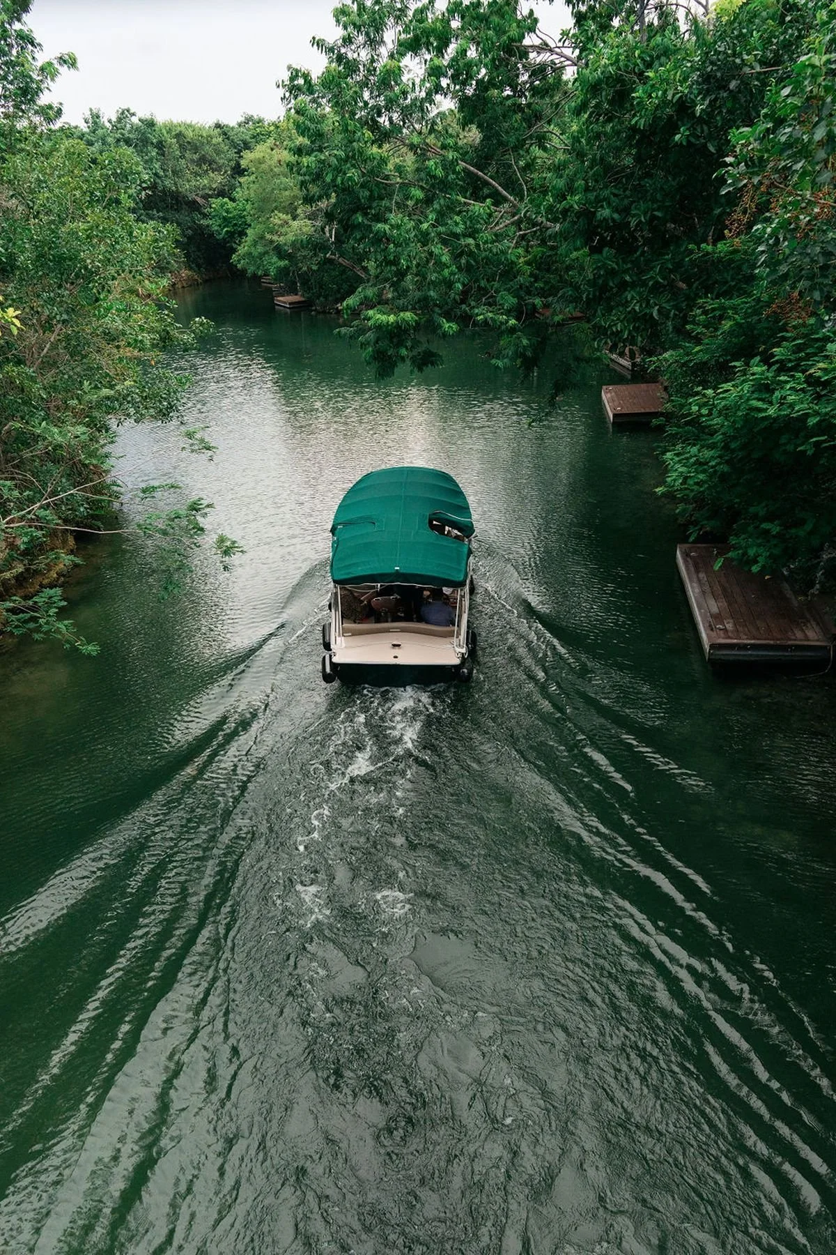 Mayakoba region of Cancun is connected by canals and boats for those looking for a resort wedding weekend - destination wedding planners and wedding coordinators Epoch Co+