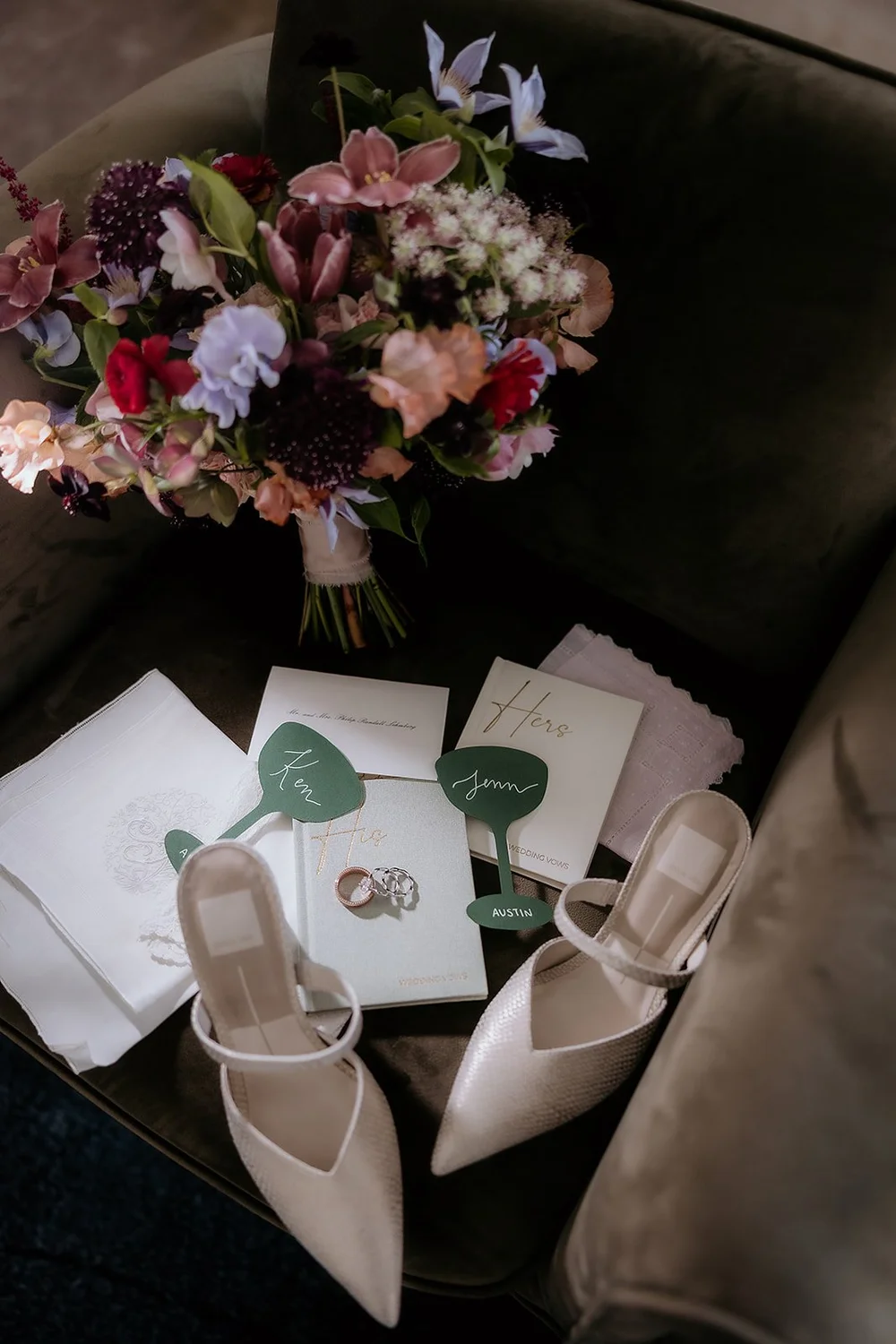 Moody Meets Modern: Jenn & Ken’s Refined, Wanderlust-Fueled Austin ...