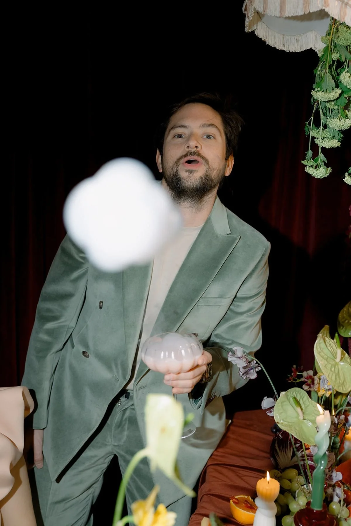 Custom cocktail experience with bubbles by JJ Martini Houston wedding planners