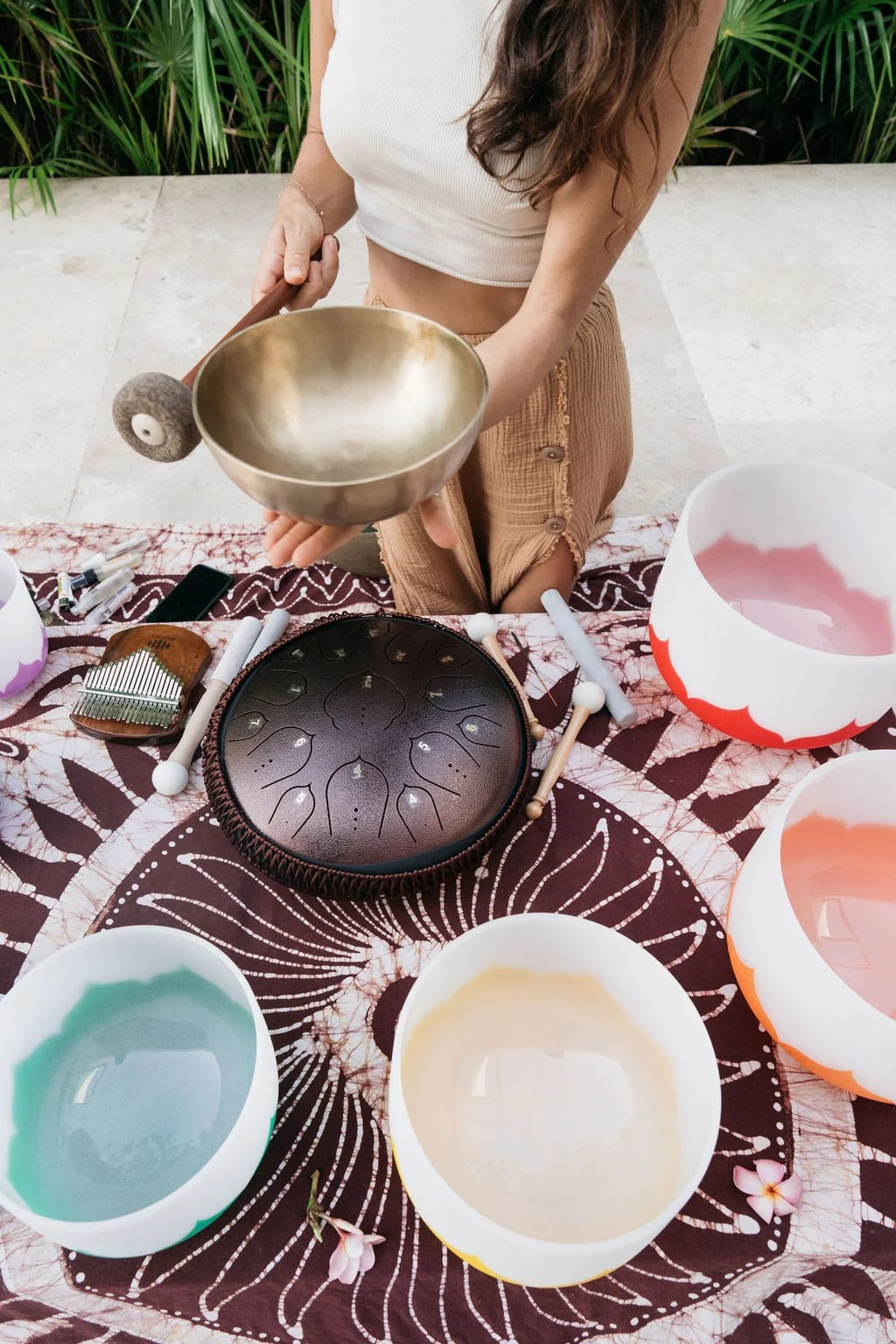 Sound Bath Experience at Michelin Two Key Hotel - Rosewood Mayakoba - Riviera Maya Mexico