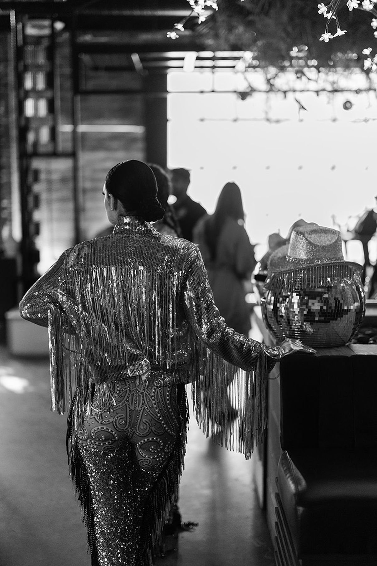 Disco Cowgirl Live Entertainment at Event produced by destination event planner Epoch Events