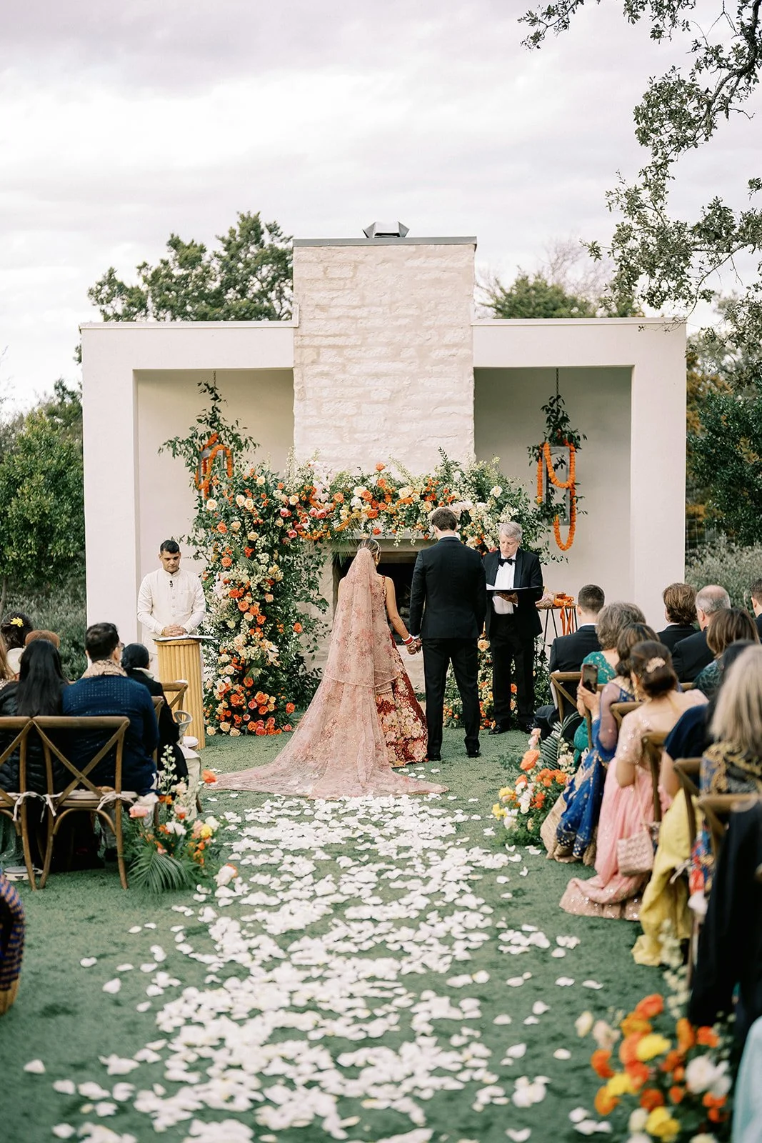 Hindu fusion wedding planners austin tx at Austin wedding venue The Arlo