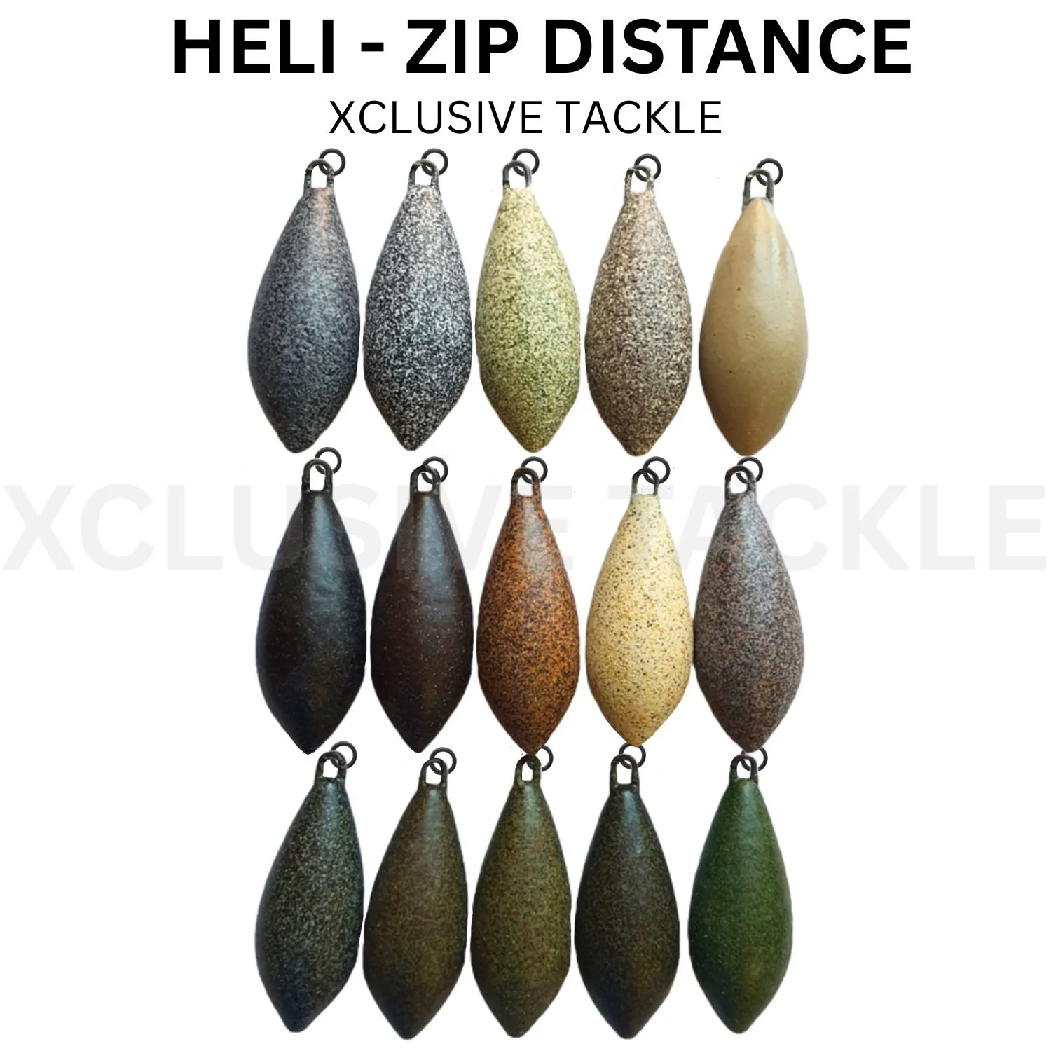 10 x Heli - Zip Distance - 2-5oz