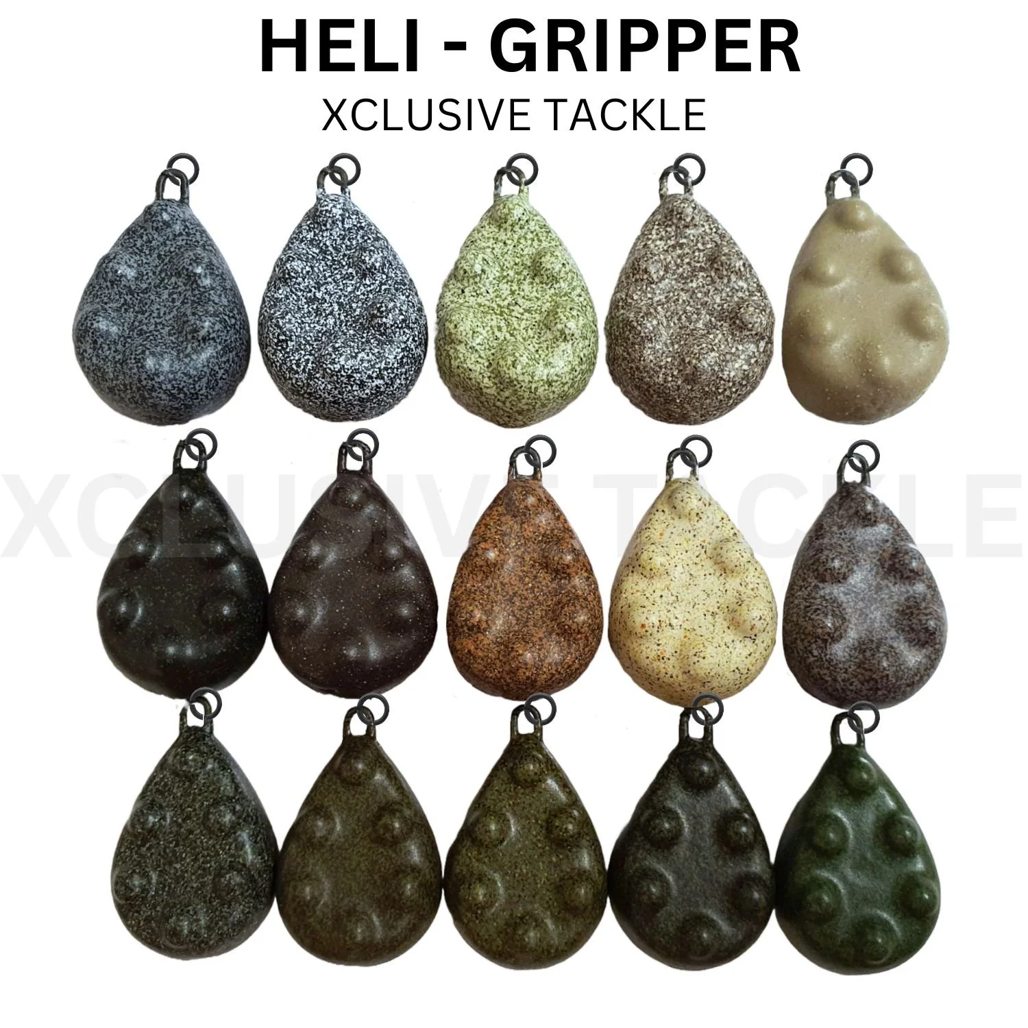 10 x Heli - Gripper - 2-4oz