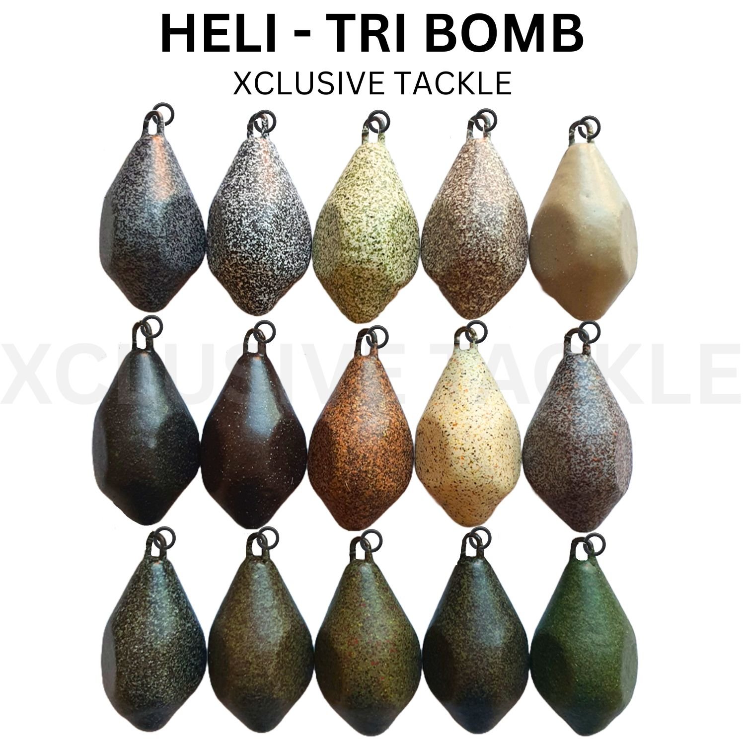 10 x Heli - Tri Bomb - 2-5oz