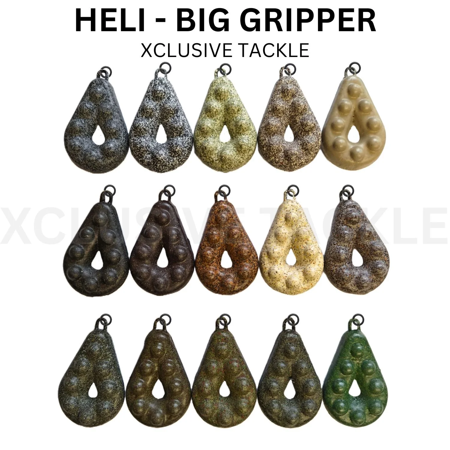 10 x Heli - Big Gripper - 2-5oz