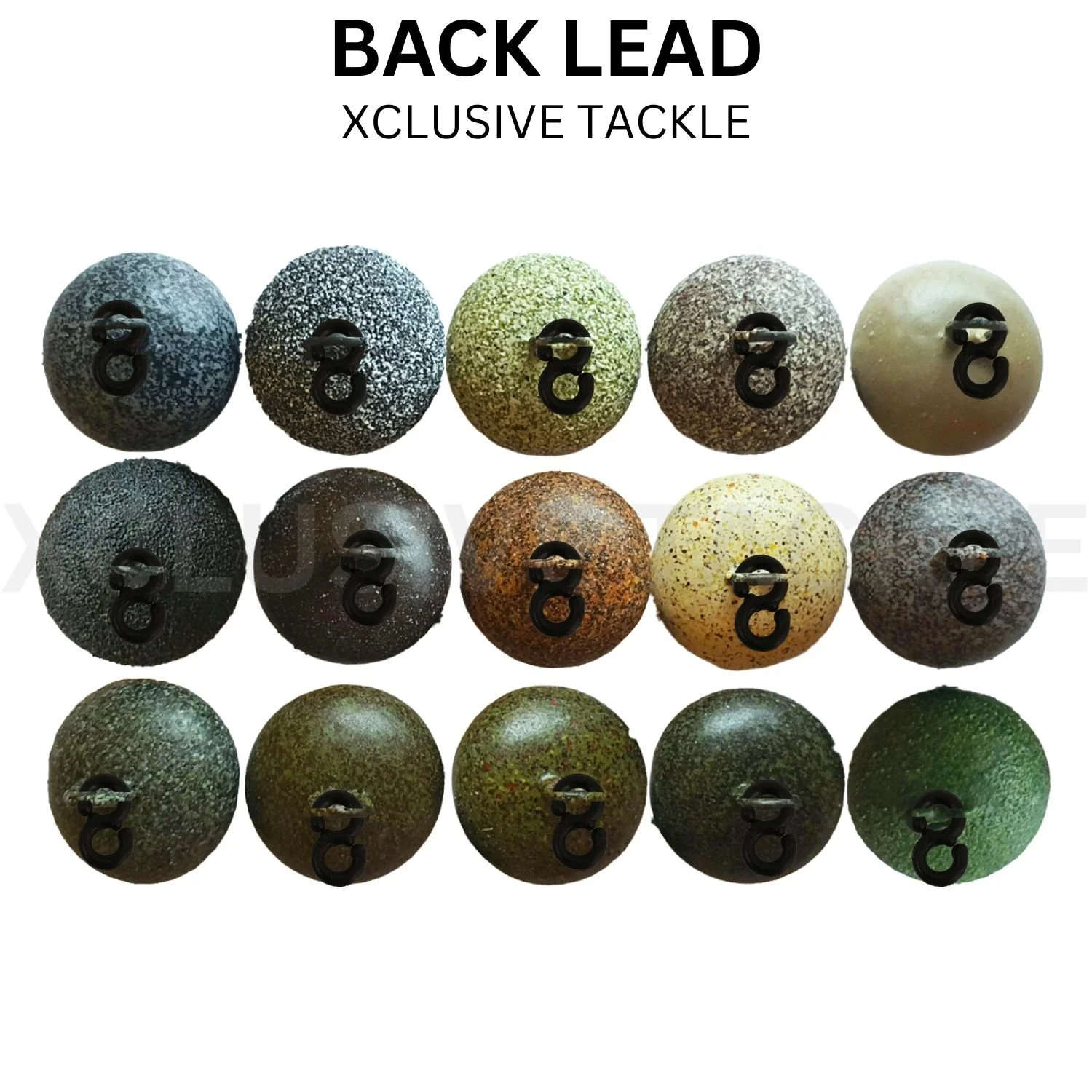 10 x 1oz S-Clip On Back Leads