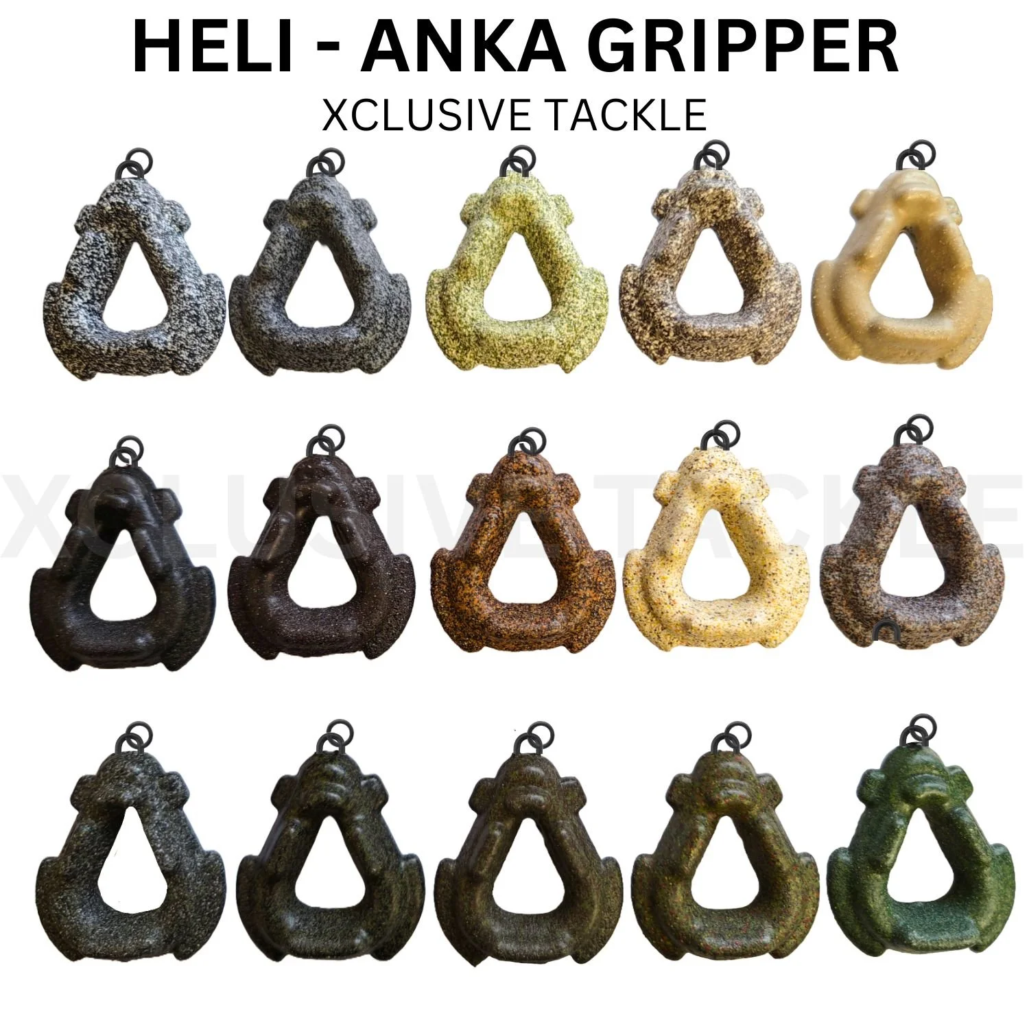 10 x Heli- Anka Gripper - 2-5oz