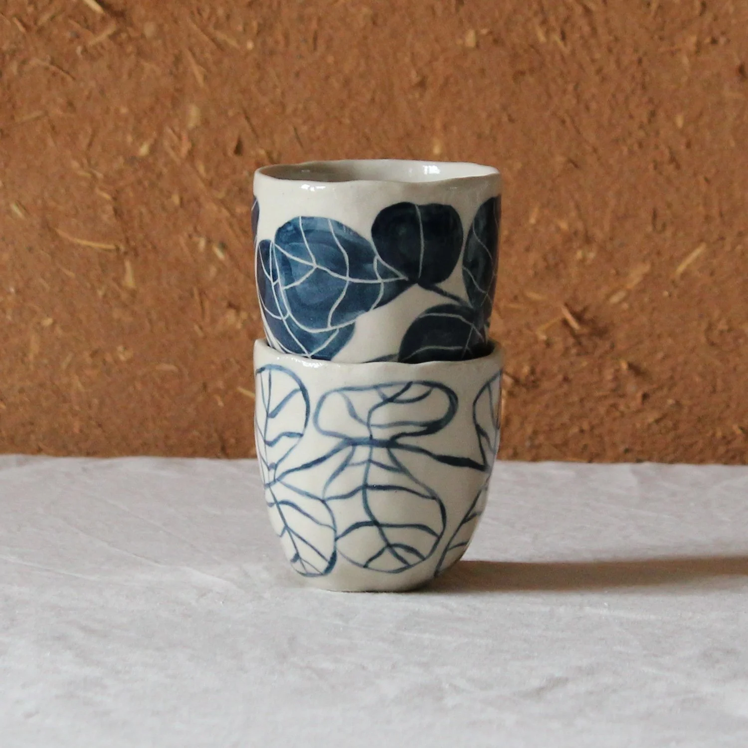 tasse-cafe-gres-duo-eucalyptus-bleu-aplat-filaire-nanteau-sur-lunain