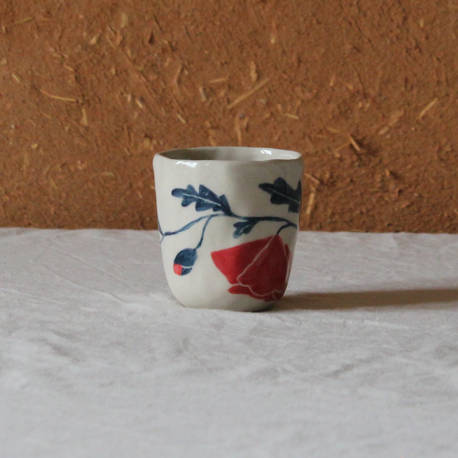 tasse-cafe-gres-coquelicot-nanteau-sur-lunain