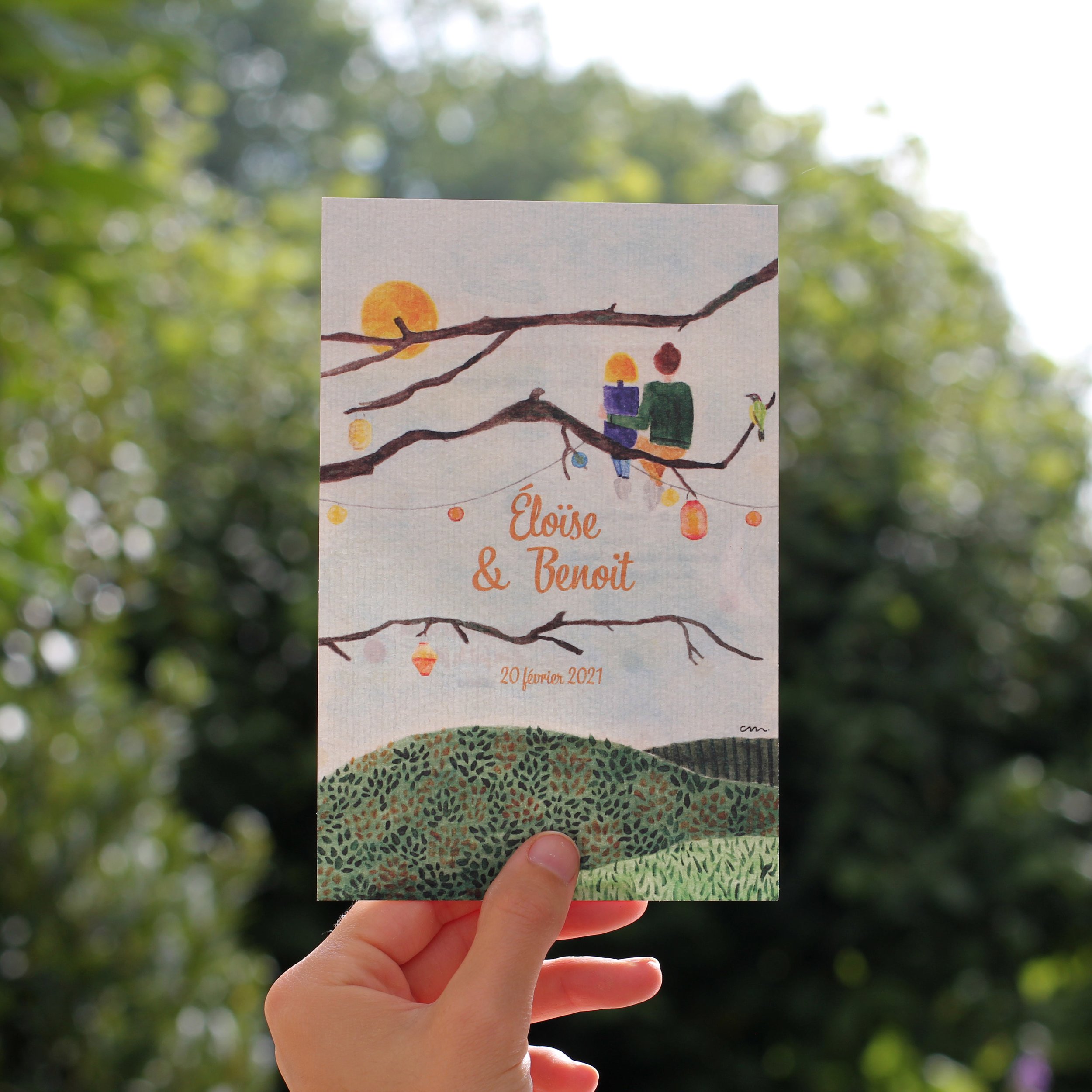 Faire-part de mariage - Éloïse et Benoit