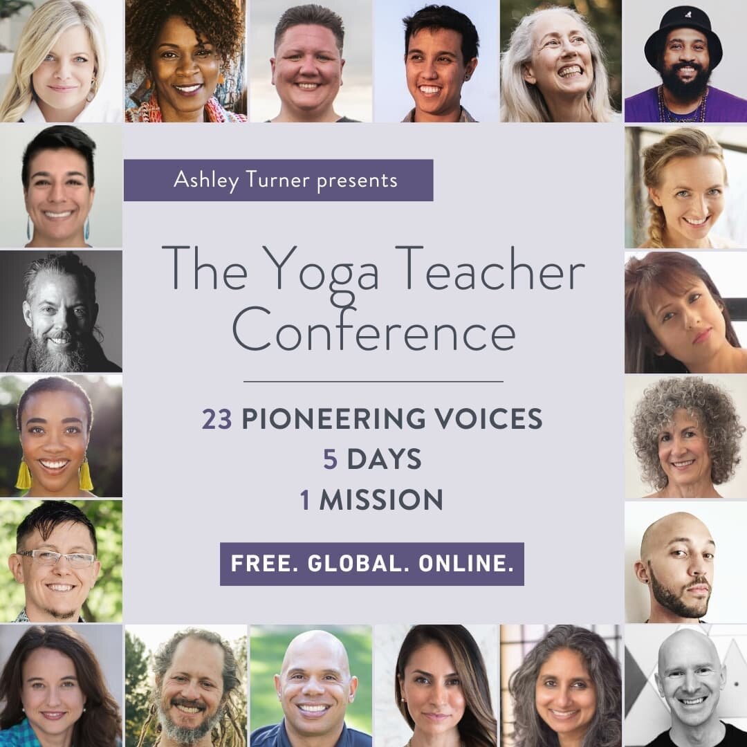 Are you a yoga teacher? 

Join 23+ experts and me for the FREE&nbsp;#YogaTeacherConference. Refine your skills and elevate your teaching. Learn the&nbsp;latest science on why yoga works, tools to be more trauma-informed, how&nbsp;to cultivate a queer