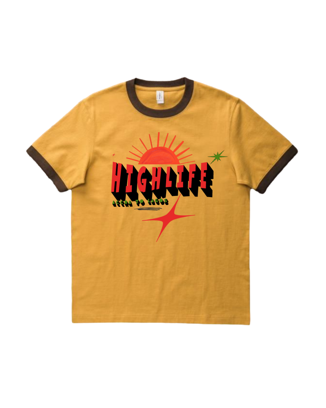 OYOFE VOL.9 HIGHLIFE T-SHIRT YELLOW