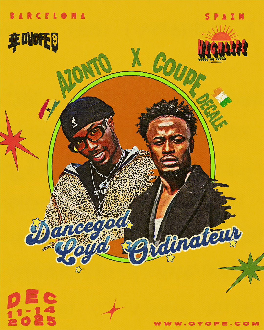 AZONTO (Ordinateur &amp; DanceGod Lloyd) - Thursday 15:30h to 16:45h