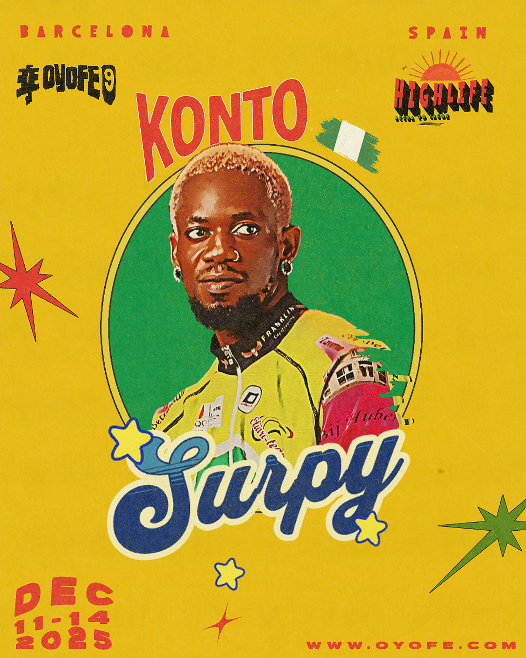 KONTO (Surpy) - Friday 10h to 11:15h