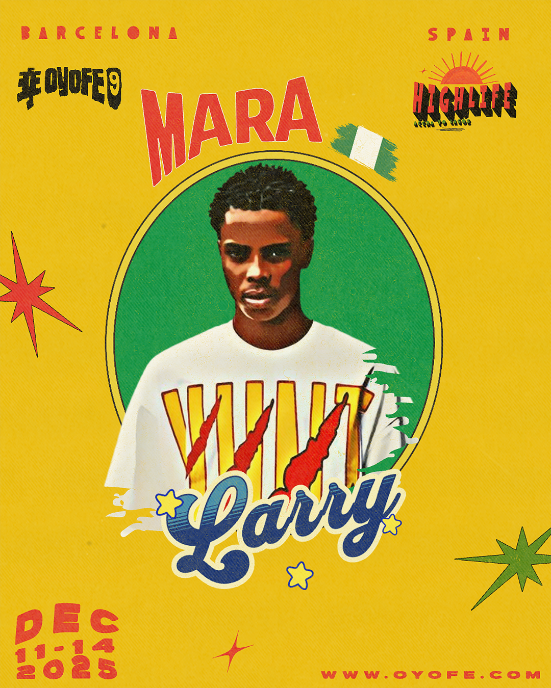 MARA (Larry) - Friday 11:30h to 12:45h