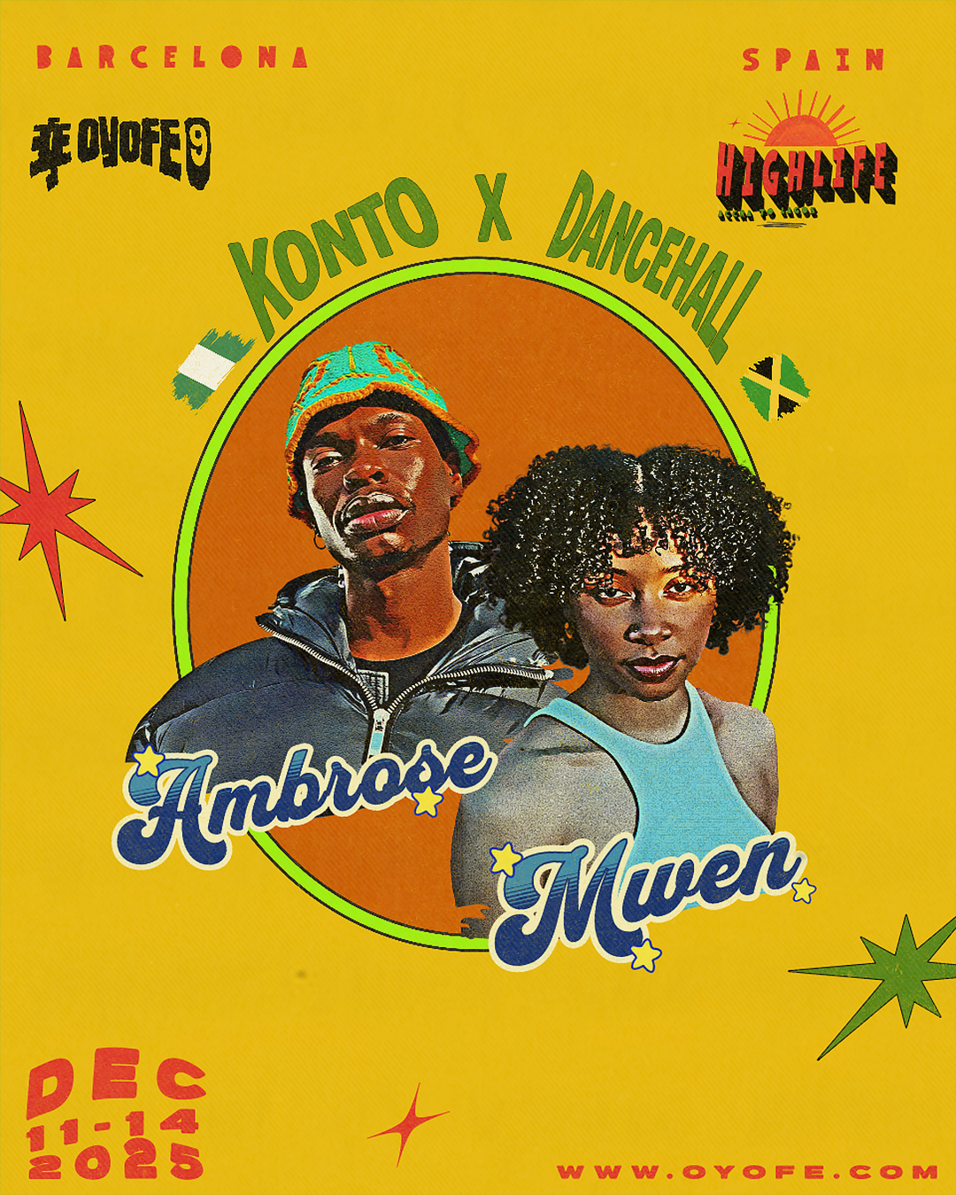KONTO DANCEHALL (Ambrose &amp; Mwen) - Friday 15:30h to 16:45h