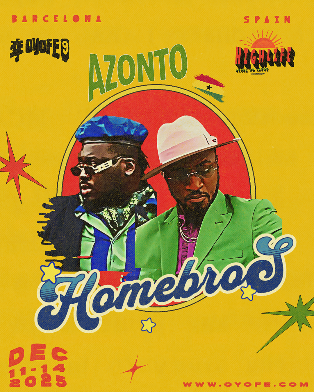 AZONTO (Homebros) - Saturday 10h to 11:15h