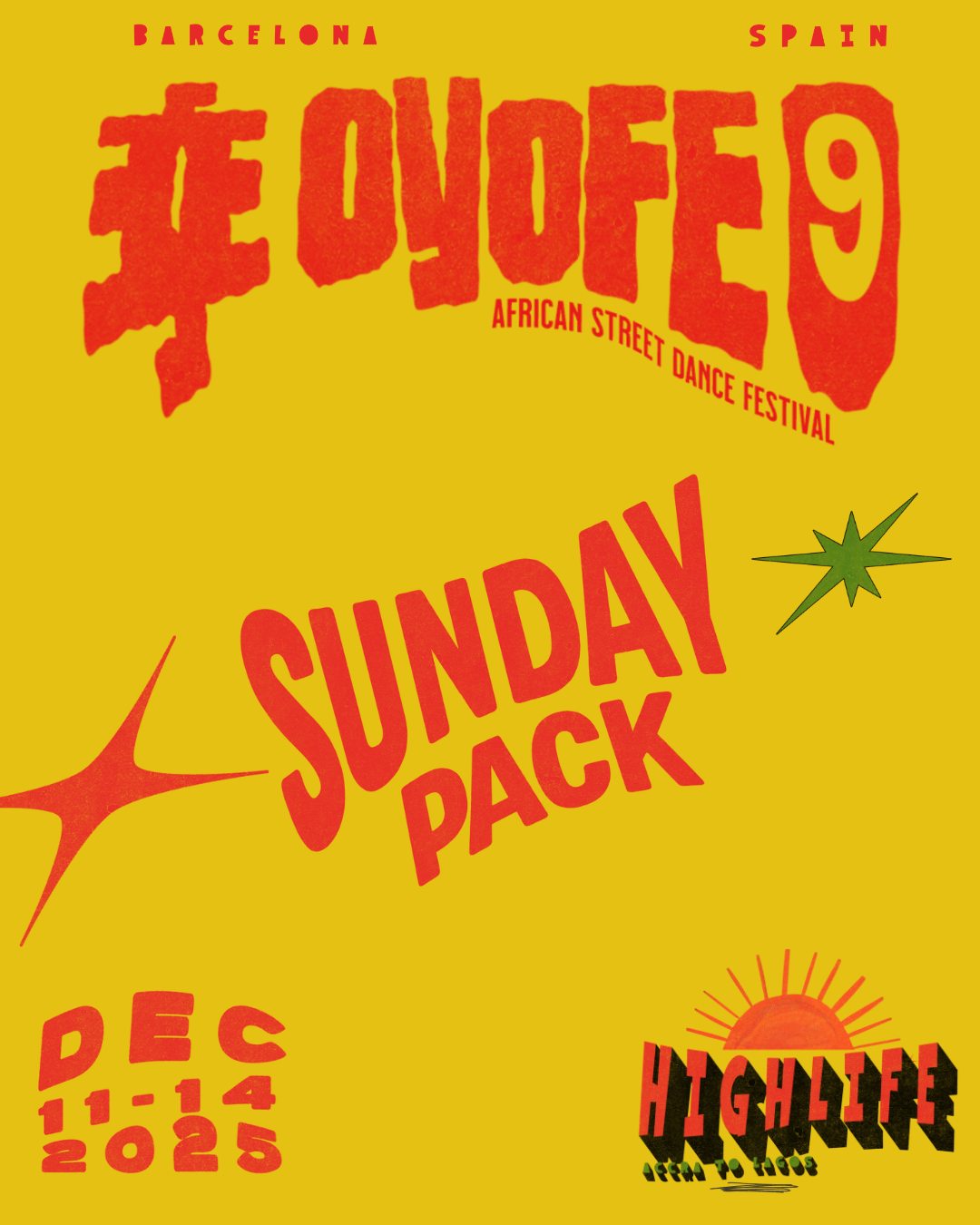 OYOFE VOL.9 - SUNDAY FULL PASS