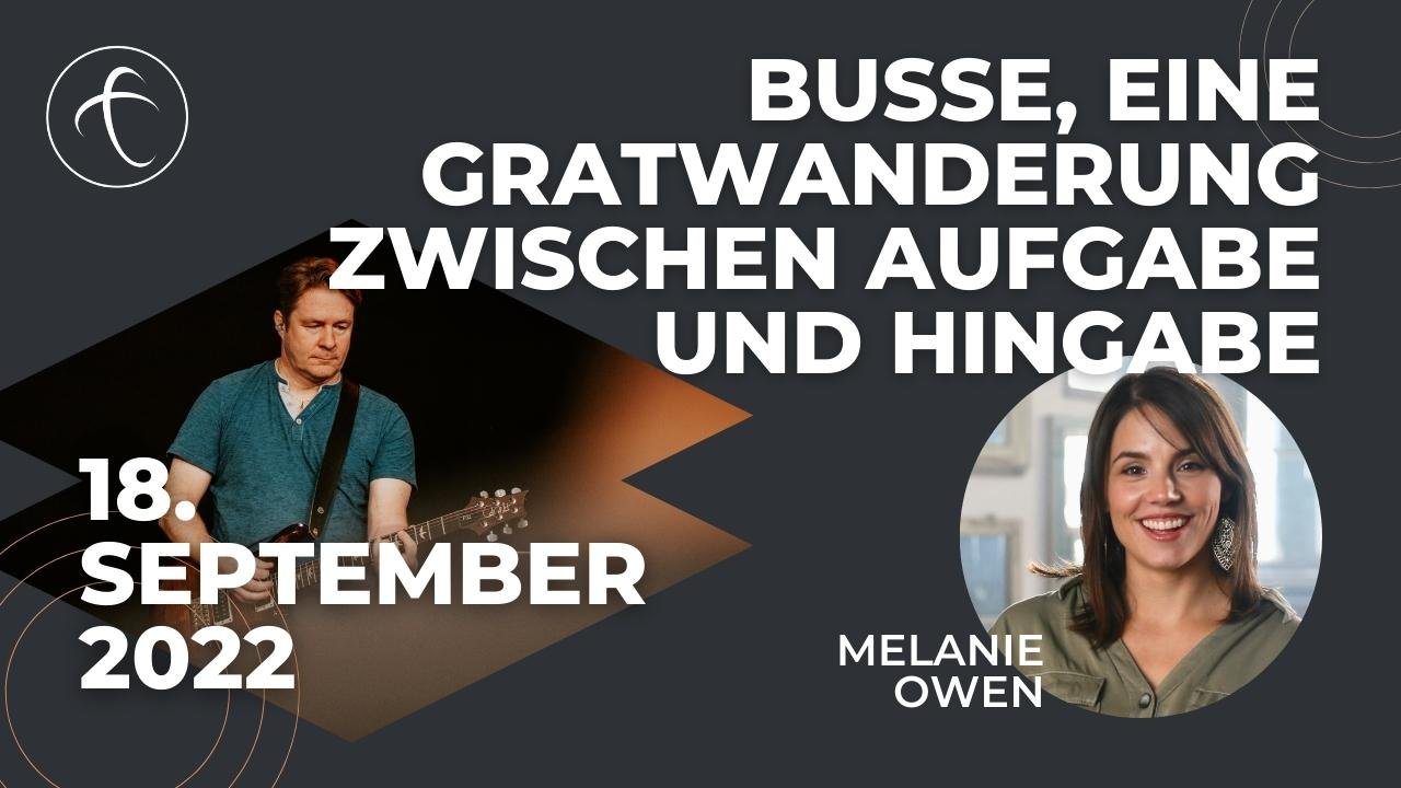 Busse, eine Gratwanderung zwischen Aufgabe und Hingabe