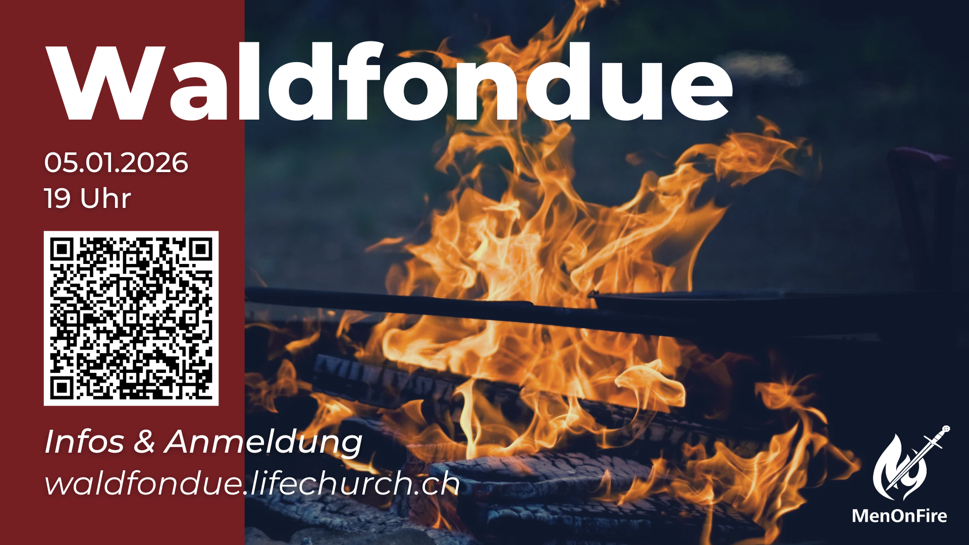 MenOnFire - Waldfondue