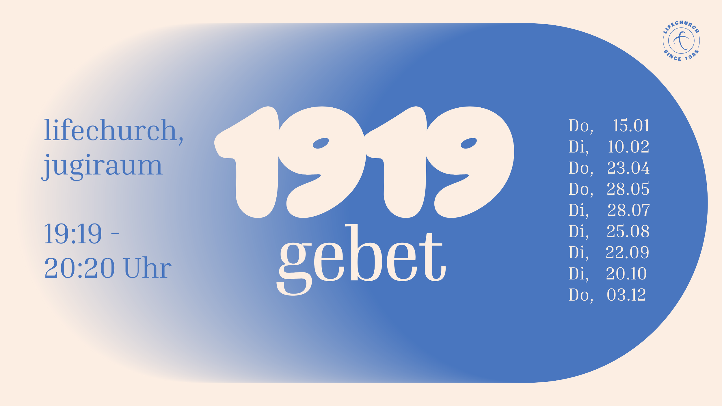 1919 Gebet
