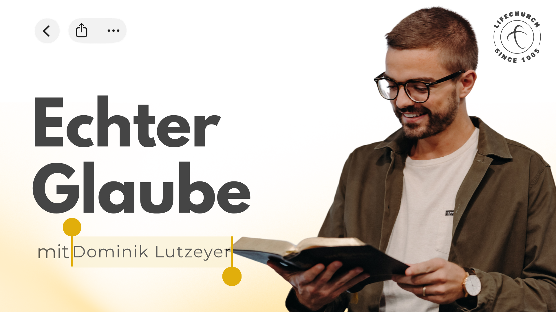Echter Glaube