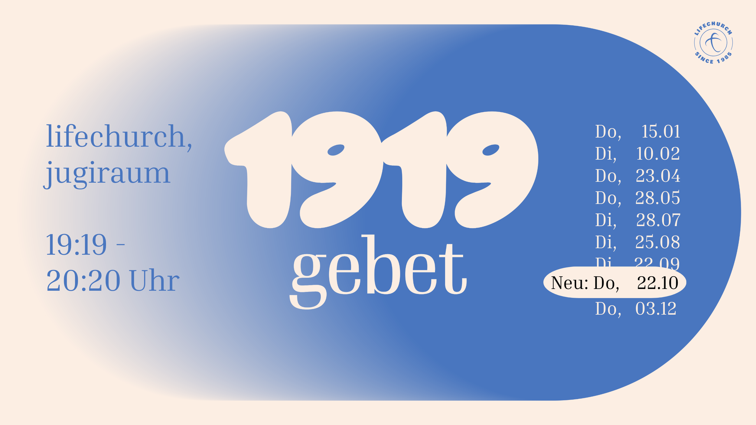 1919 Gebet