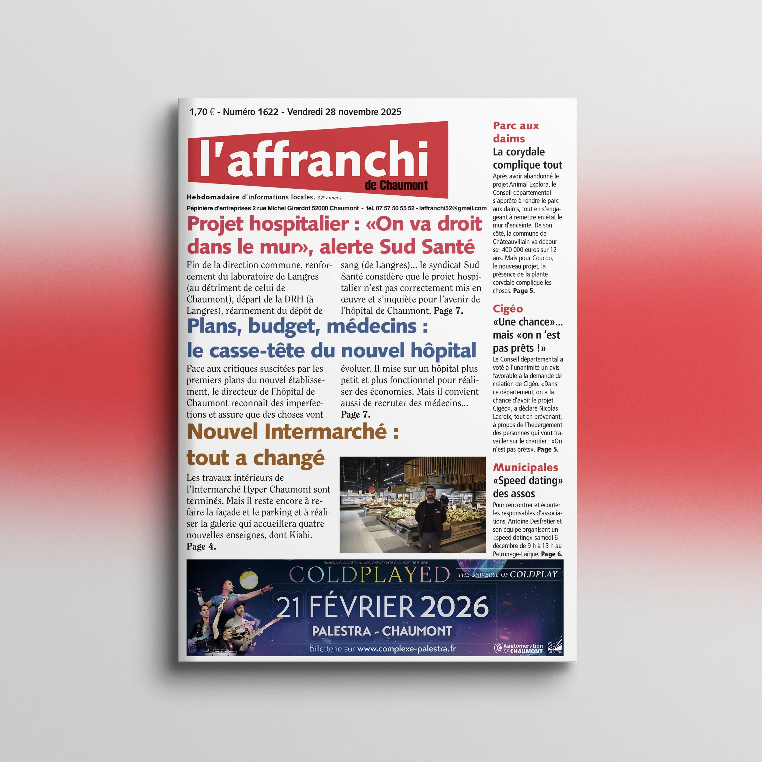 1622 - Vendredi 28 novembre 2025