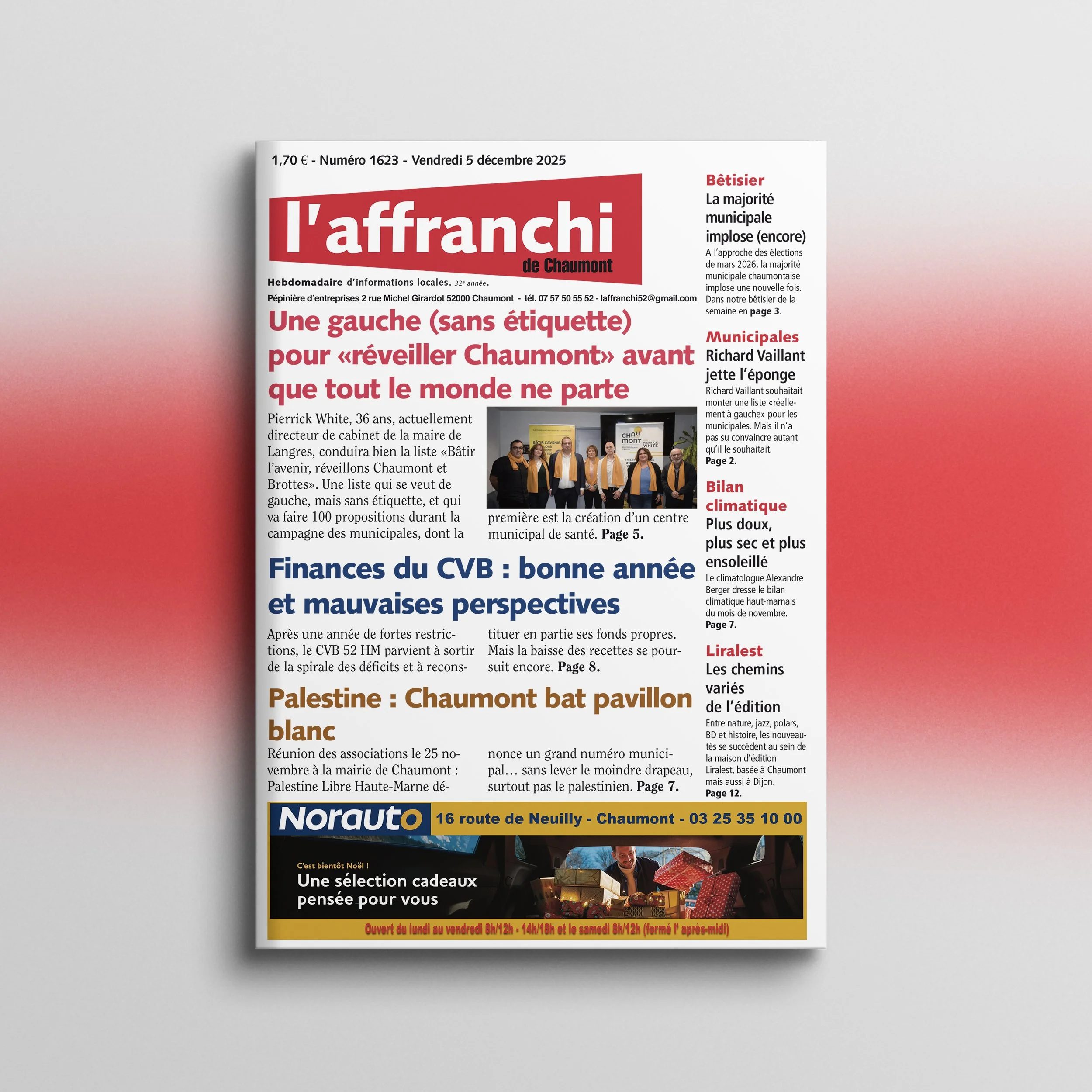 1623 - Vendredi 5 décembre 2025