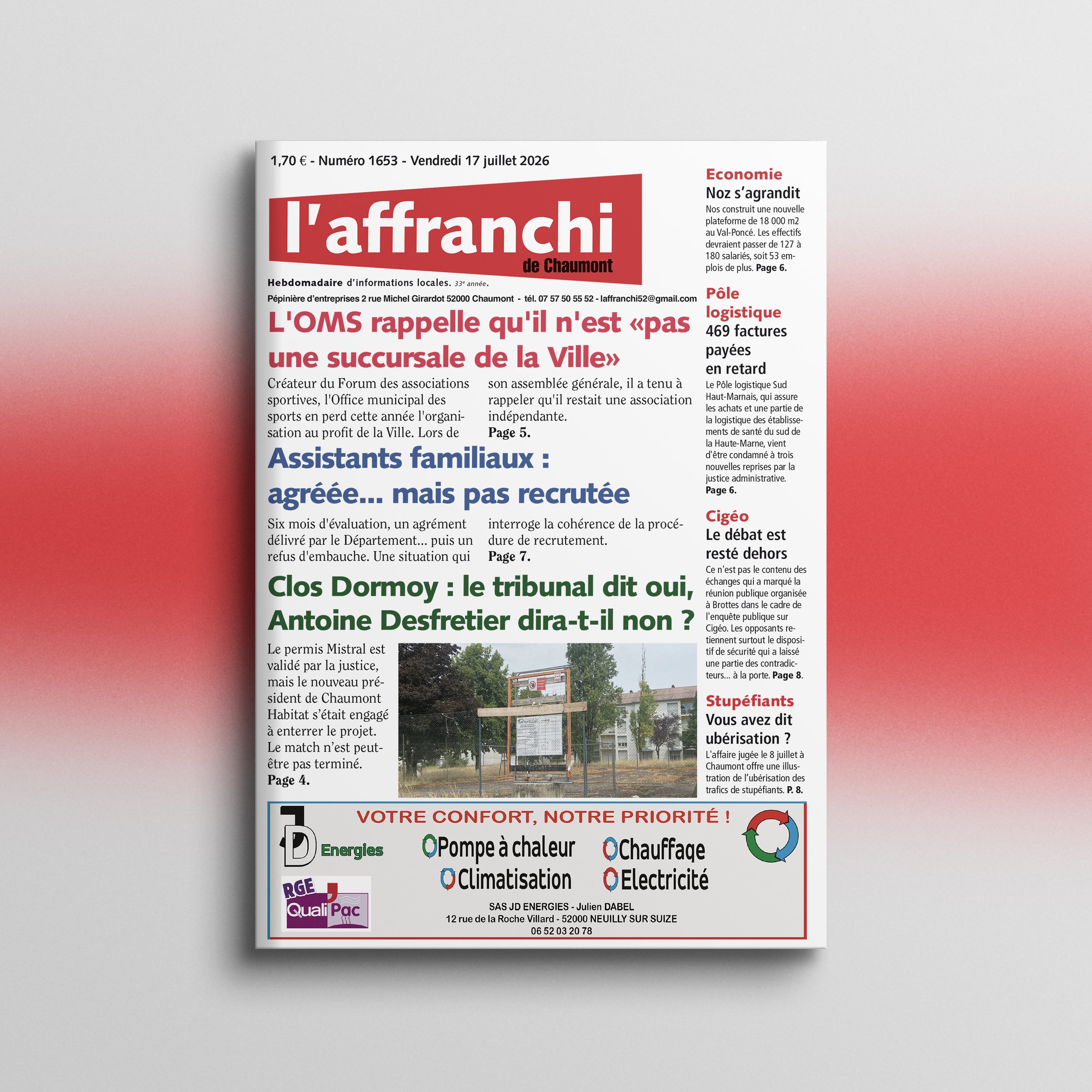 1653 - Vendredi 17 juillet 2026