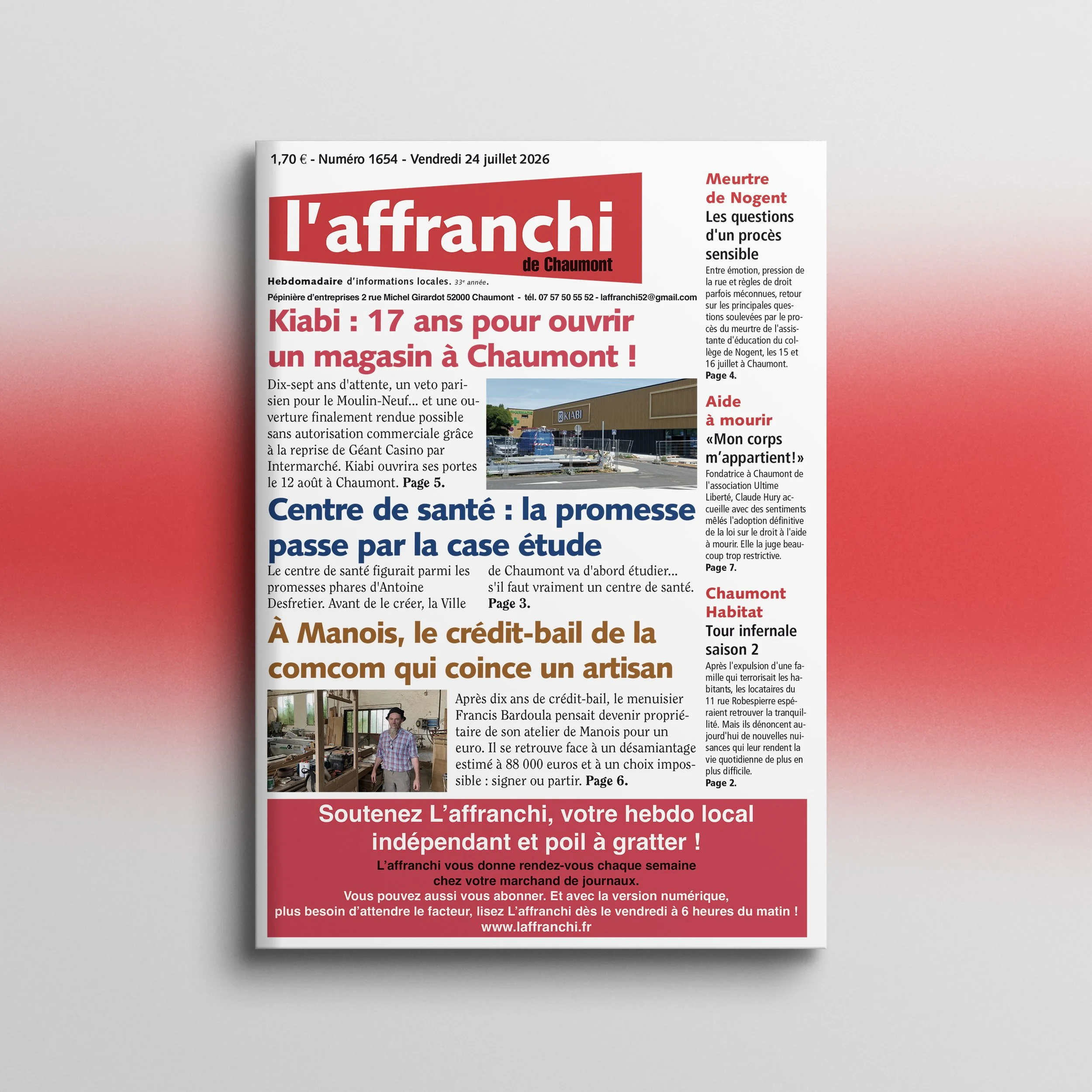 1654 - Vendredi 24 juillet 2026