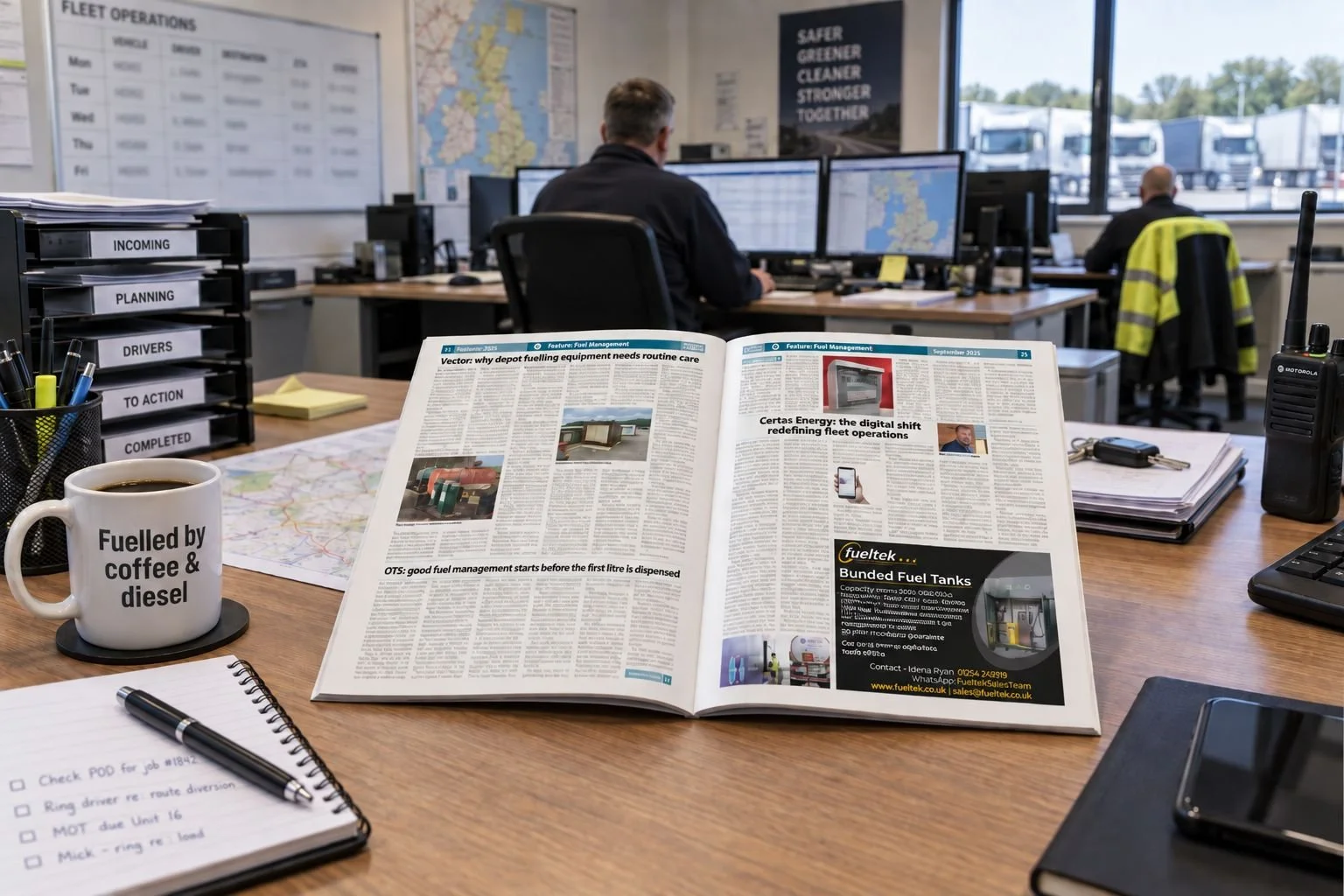 OTS article featured in The Transport Operator