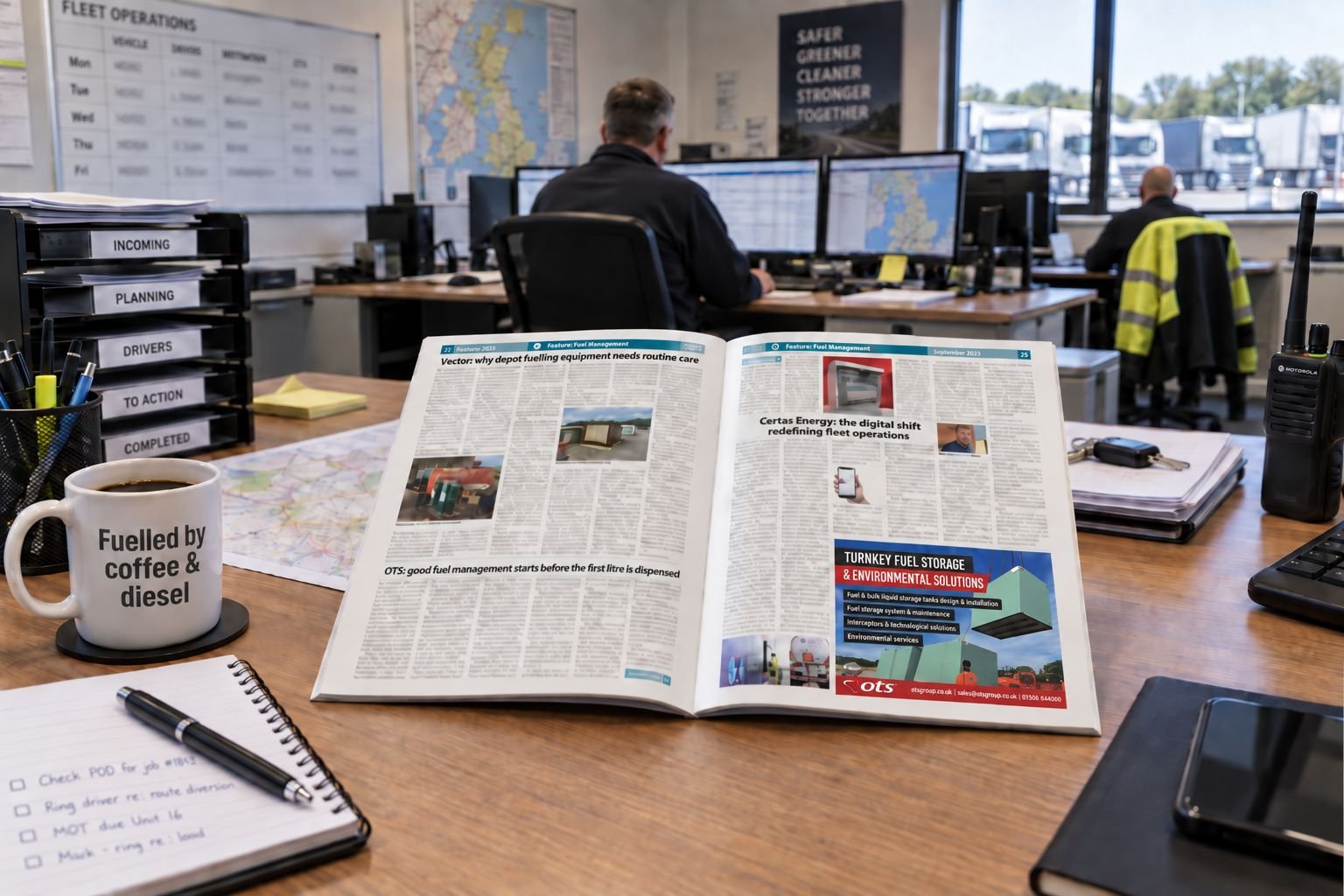 OTS article featured in The Transport Operator