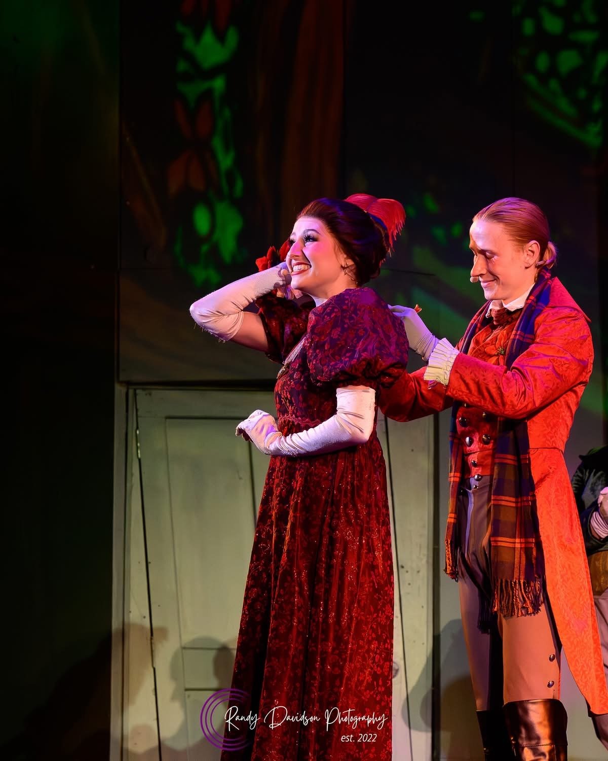 Sarah Youngblood Bella in Scrooge No More at Busch Gardens, Williamsburg, VA