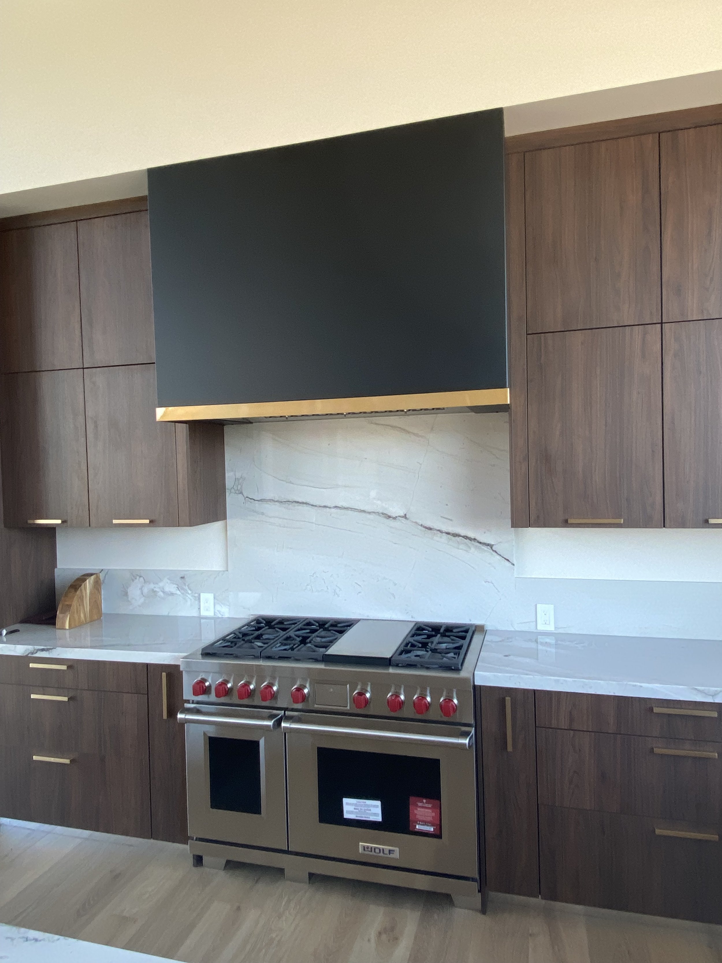 Aluminum Powder Coated Range Hood
