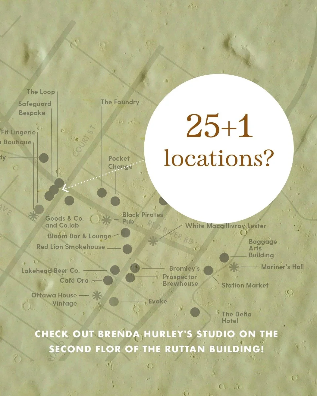✨🎄 A little holiday surprise awaits at this year&rsquo;s Craft Revival&hellip; and it&rsquo;s tucked upstairs in the @RuttanBlock Building! 🎄✨

This is the story behind the 24+1 locations &mdash; because Brenda Hurley is opening her second-floor st
