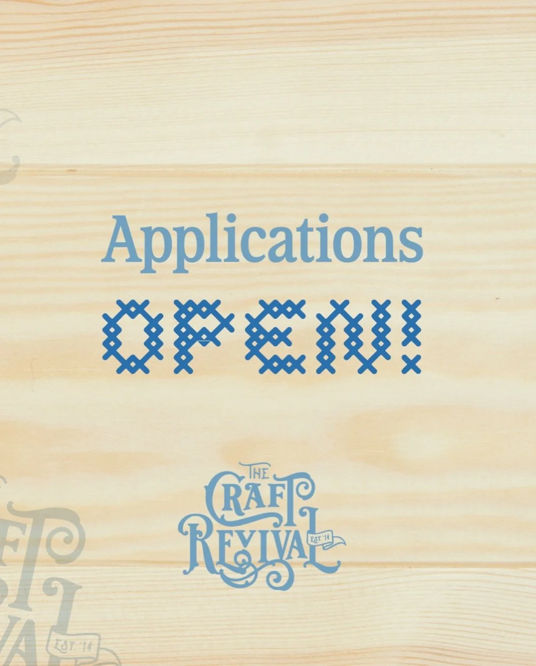 🎄✨ CRAFT REVIVAL APPLICATIONS ARE OPEN! ✨🎄

Calling all makers, bakers, artists, creators, designers, and small businesses! 🛍️

Applications are officially OPEN for the Holiday 2026 Craft Revival! It&rsquo;s time to bring your handmade goods, crea