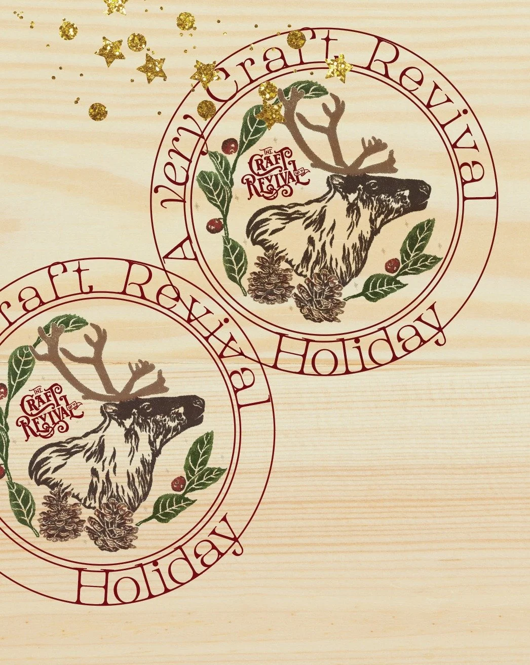 🦌 A very merry Craft Revival, with a little northern magic! 🌲

🦌 We're unveiling the full artwork for the Holiday 2026 Craft Revival, created by Kirstin of Tidal and Timber Studio, and it's giving us all the nostalgic, snowy magic of a classic, he