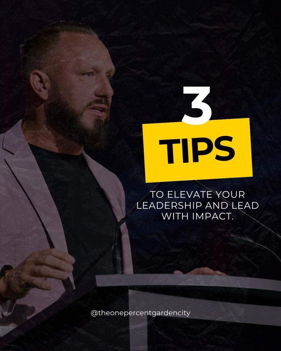 At The One Percent, we beelive that strong leadership isn’t about control, it’s about connection, clarity, and consistency. 💪
Here are three ways to lead with purpose and inspire growth in others.
-
#leadership #growthmindset #personalde