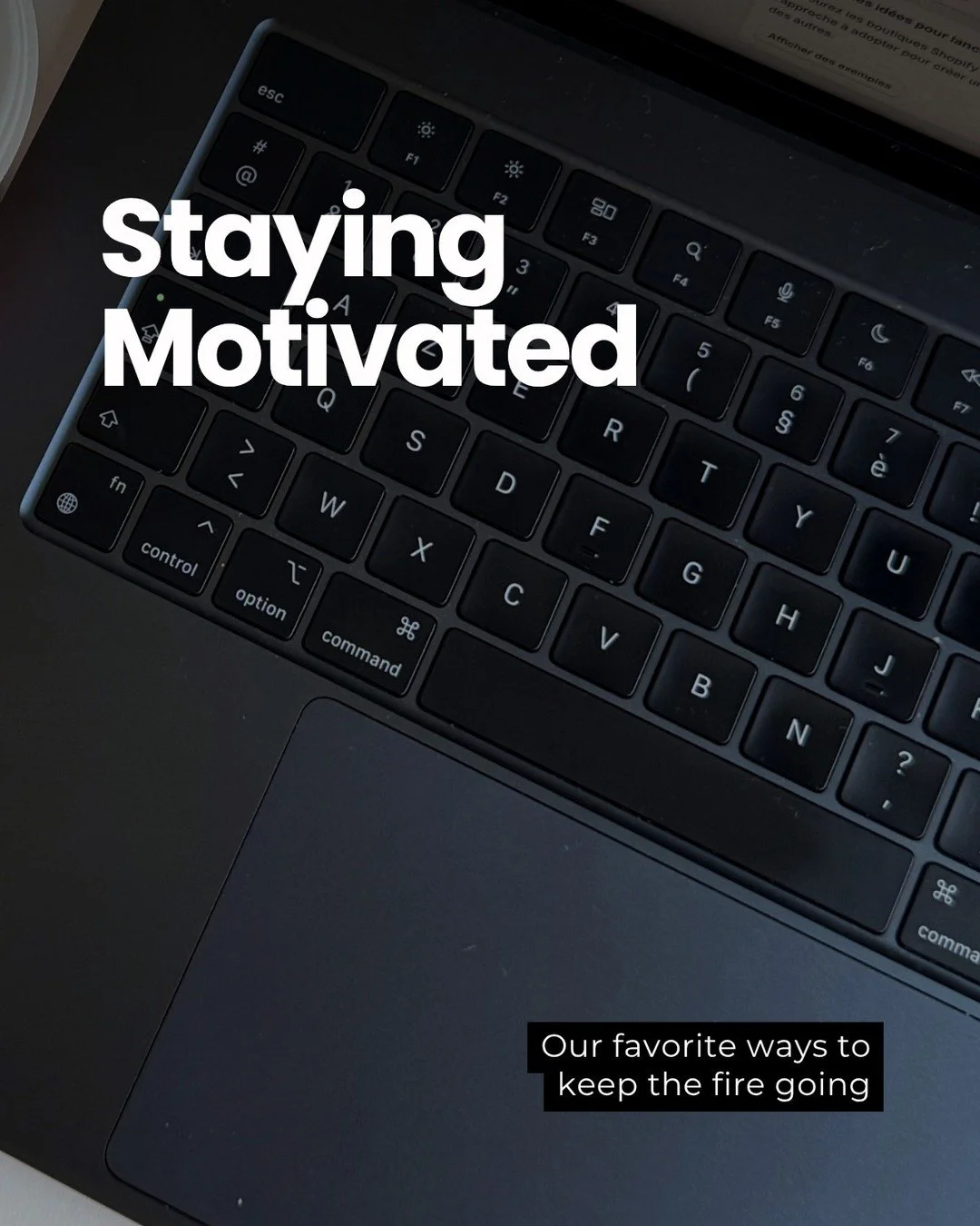 Staying motivated means finding what fuels your spark, whether it&rsquo;s music, a reset, or your &ldquo;why.&rdquo; Keep showing up; your effort today builds tomorrow&rsquo;s success. 💪
-
#motivation #growthmindset #stayfocused #levelup