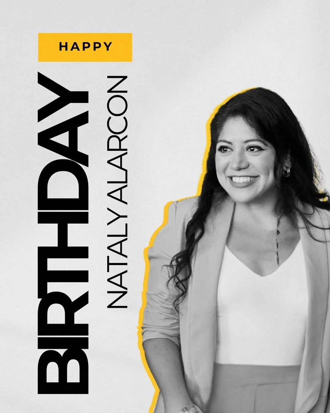 Happy Birthday to the amazing Nataly Alarcon! ✨ 🎂 Your positivity, drive, and dedication make every day brighter at The 1% Garden City. We&rsquo;re so grateful to have you on the team&mdash;here&rsquo;s to another year of growth, success, and celebr