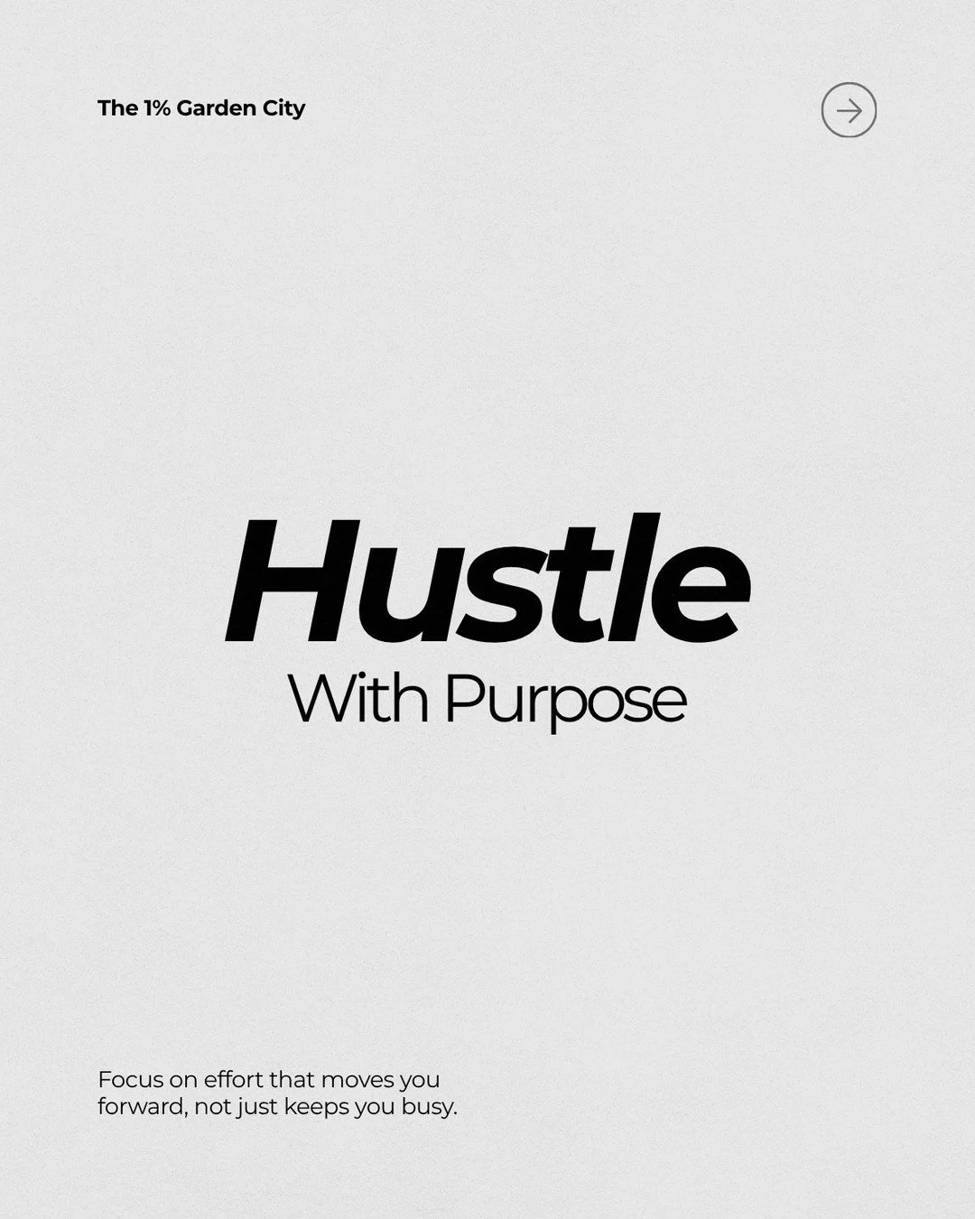 Hustling with purpose is what takes you to the next level. 🔥 Every focused step, every consistent effort, and every moment of growth build your future. At The 1% Garden City, we show up with intention and keep leveling up.
-
#growthmindset #purposeo