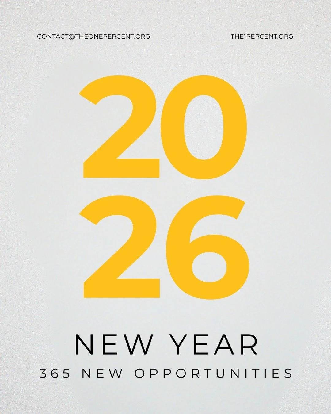 Cheers to the New Year from our team at The 1% Garden City! We&rsquo;re ready for fresh goals, new challenges, and building even more together. 🥳
-
#happynewyear #newyeargoals #teamenergy #freshstart #2026