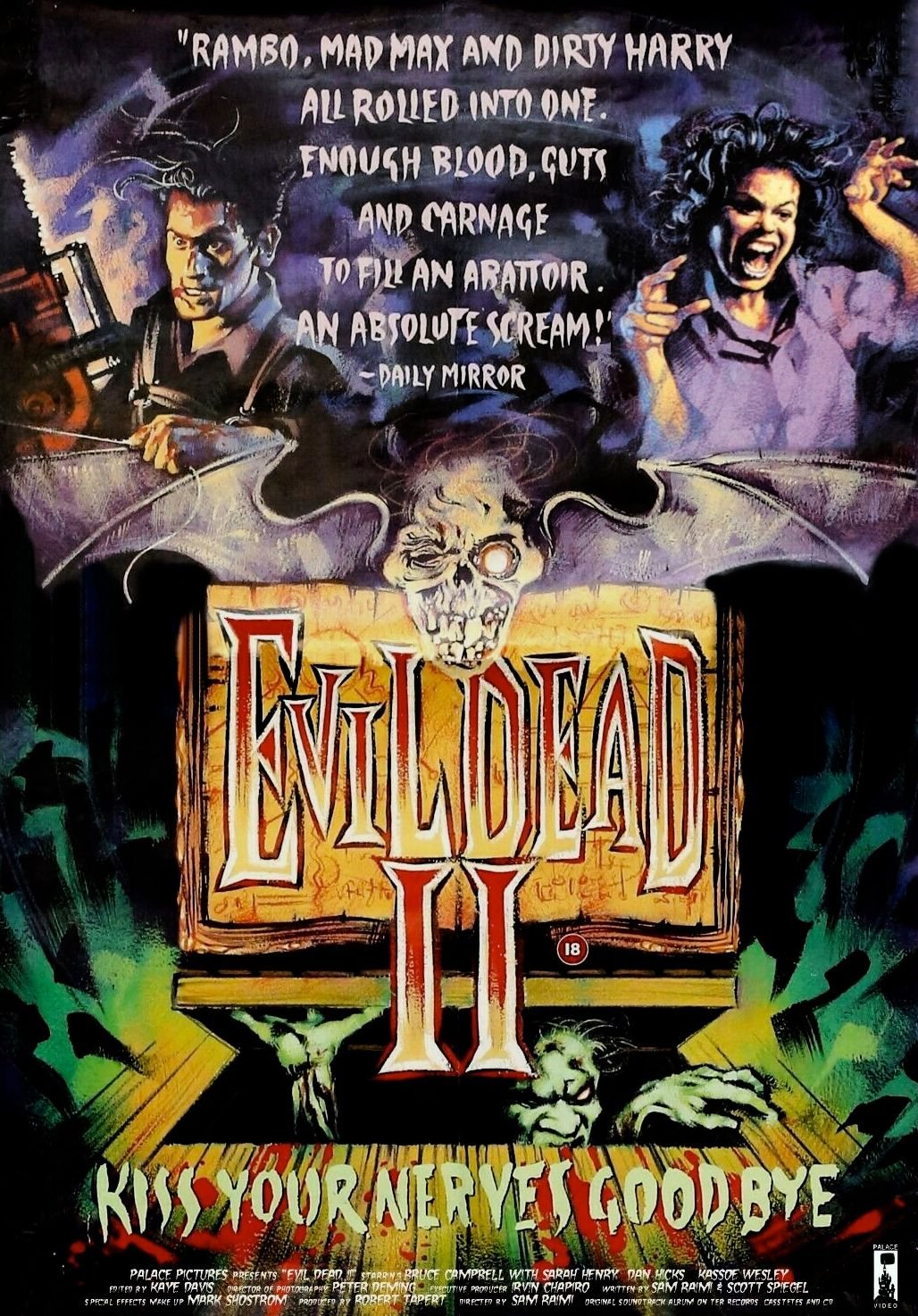 Horror Movies - Thai poster art to Sam Raimi's THE EVIL DEAD