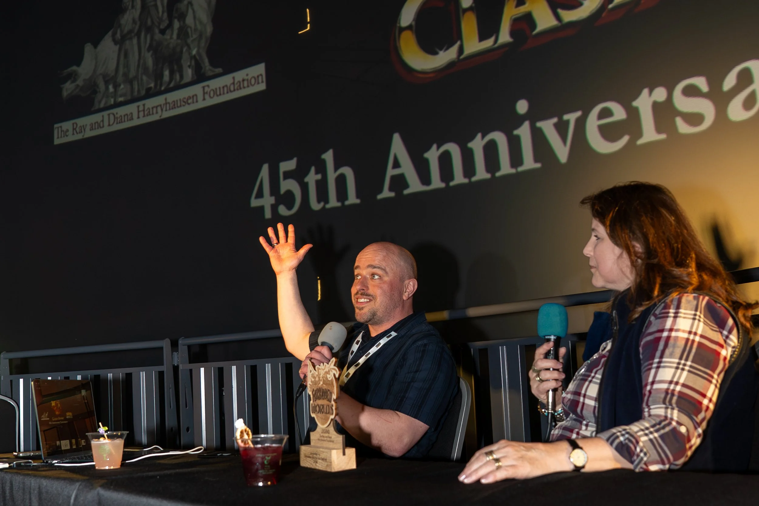 Connor Heaney and Vanessa Harryhausen introduce Clash of the Titans