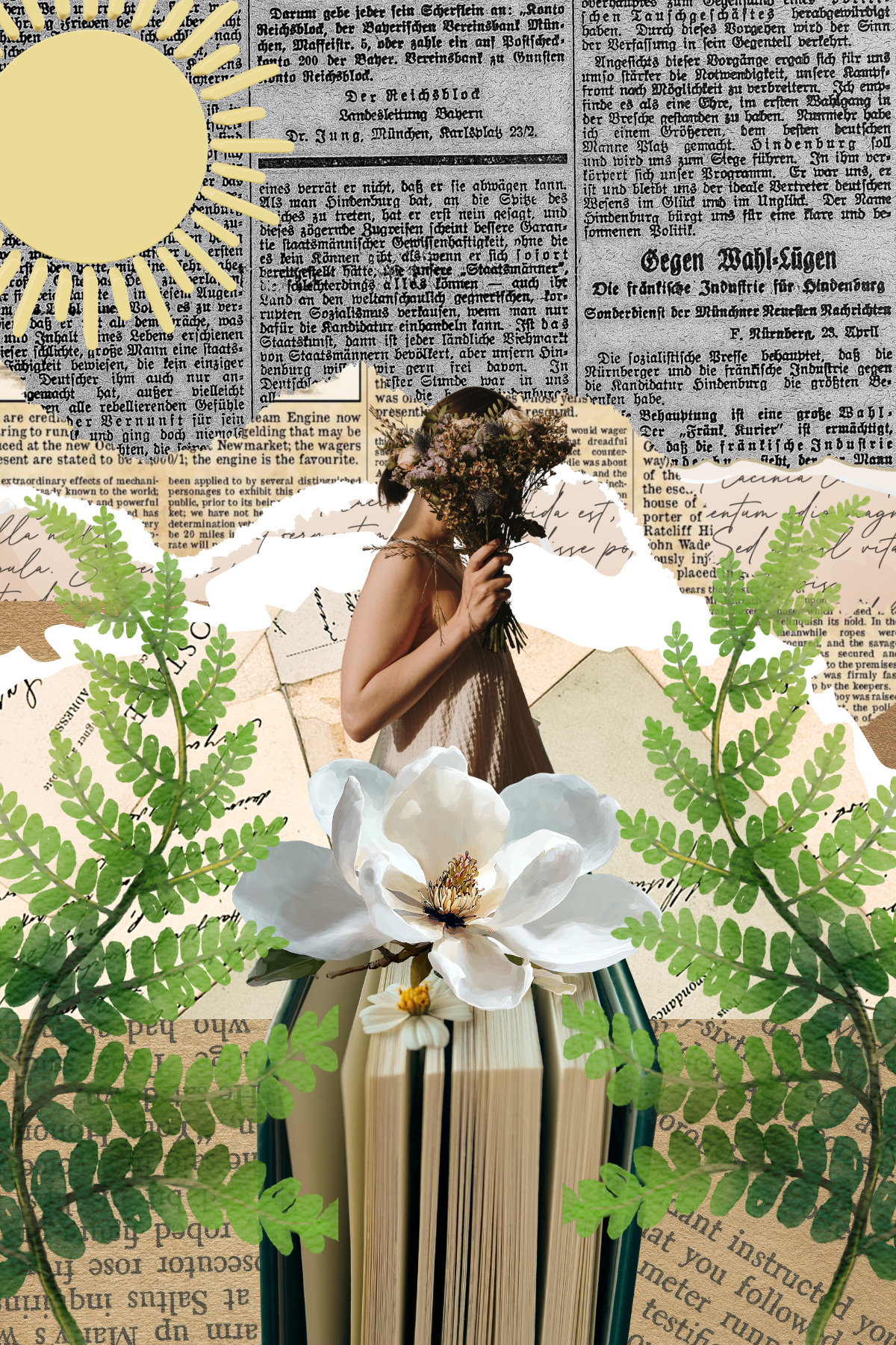 Title: bookworm
#digitalcollage